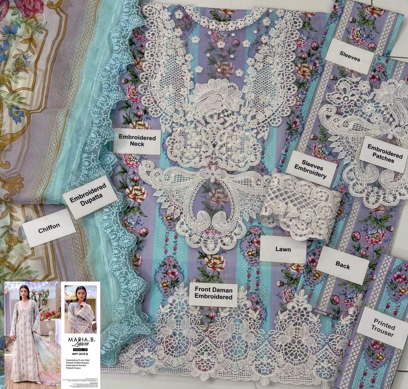 MARIA.B Premium  Lawn