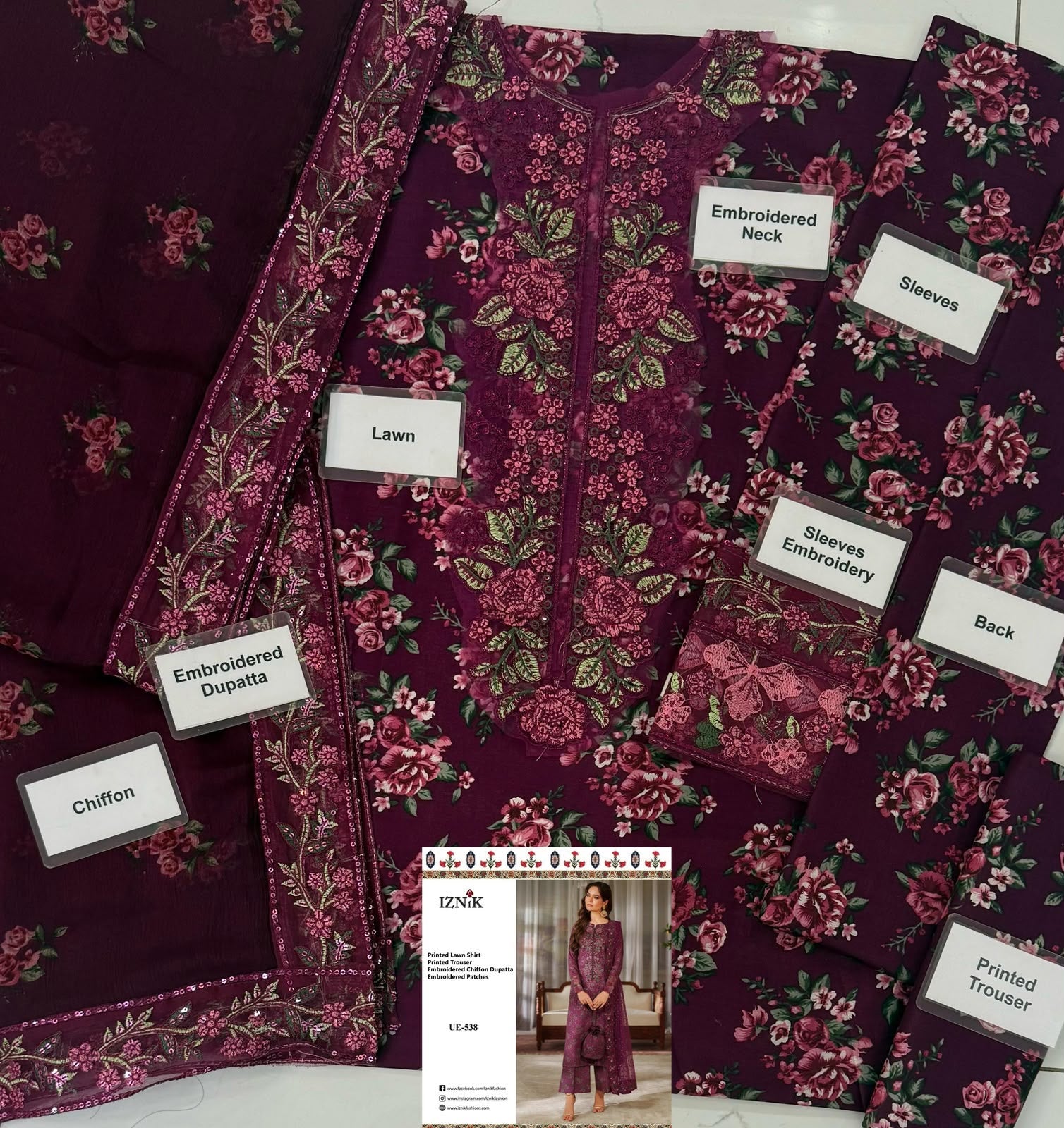 IZNIK Premium Lawn