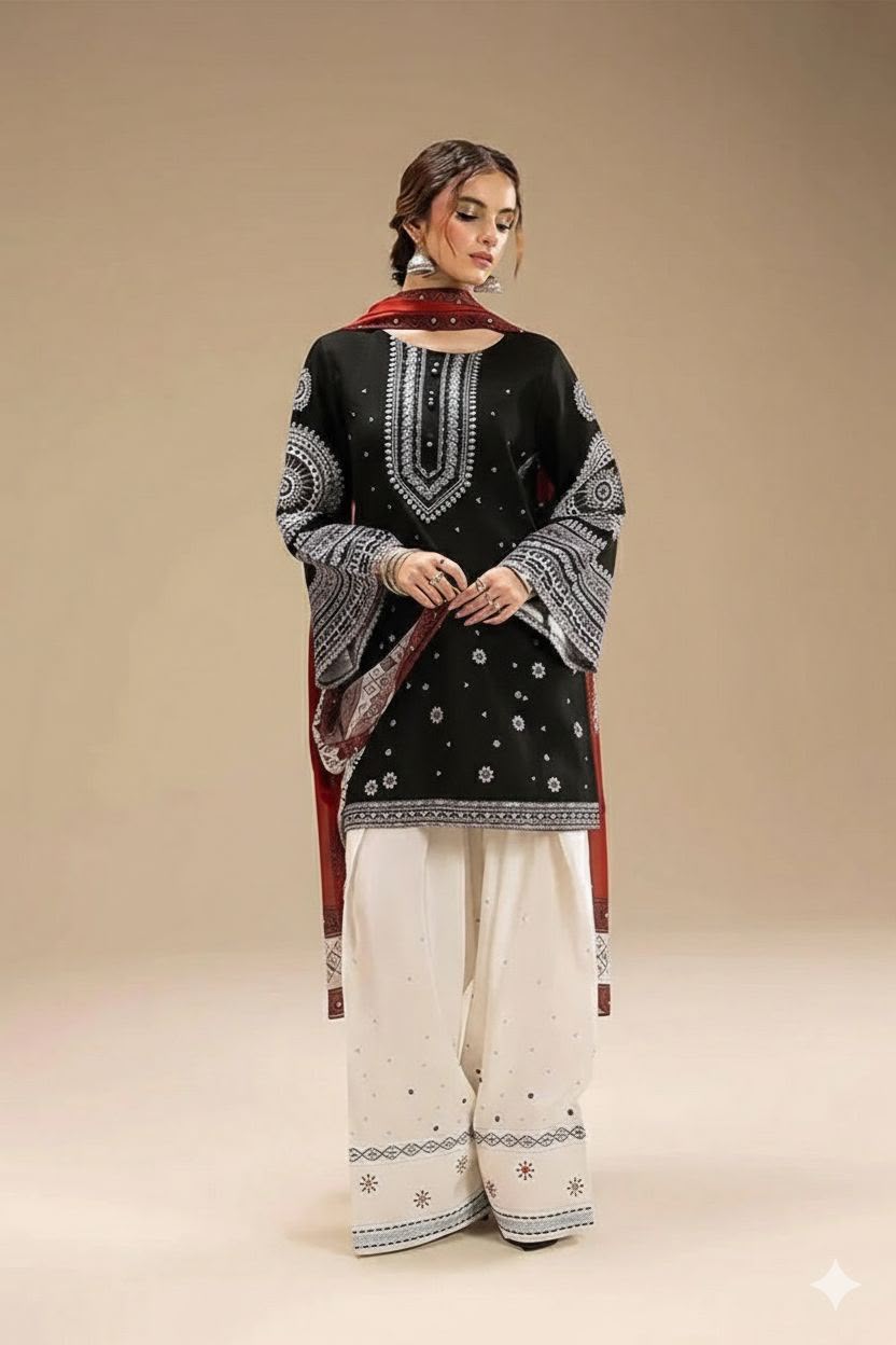JAZMIN- Lawn 3-Piece Embroidered Collection