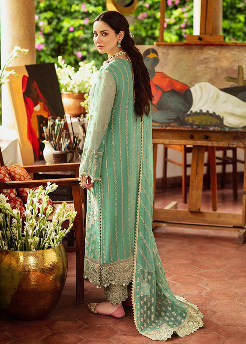 Afrozeh SHENHAI – Chiffon Unstitched 3-Piece Suit