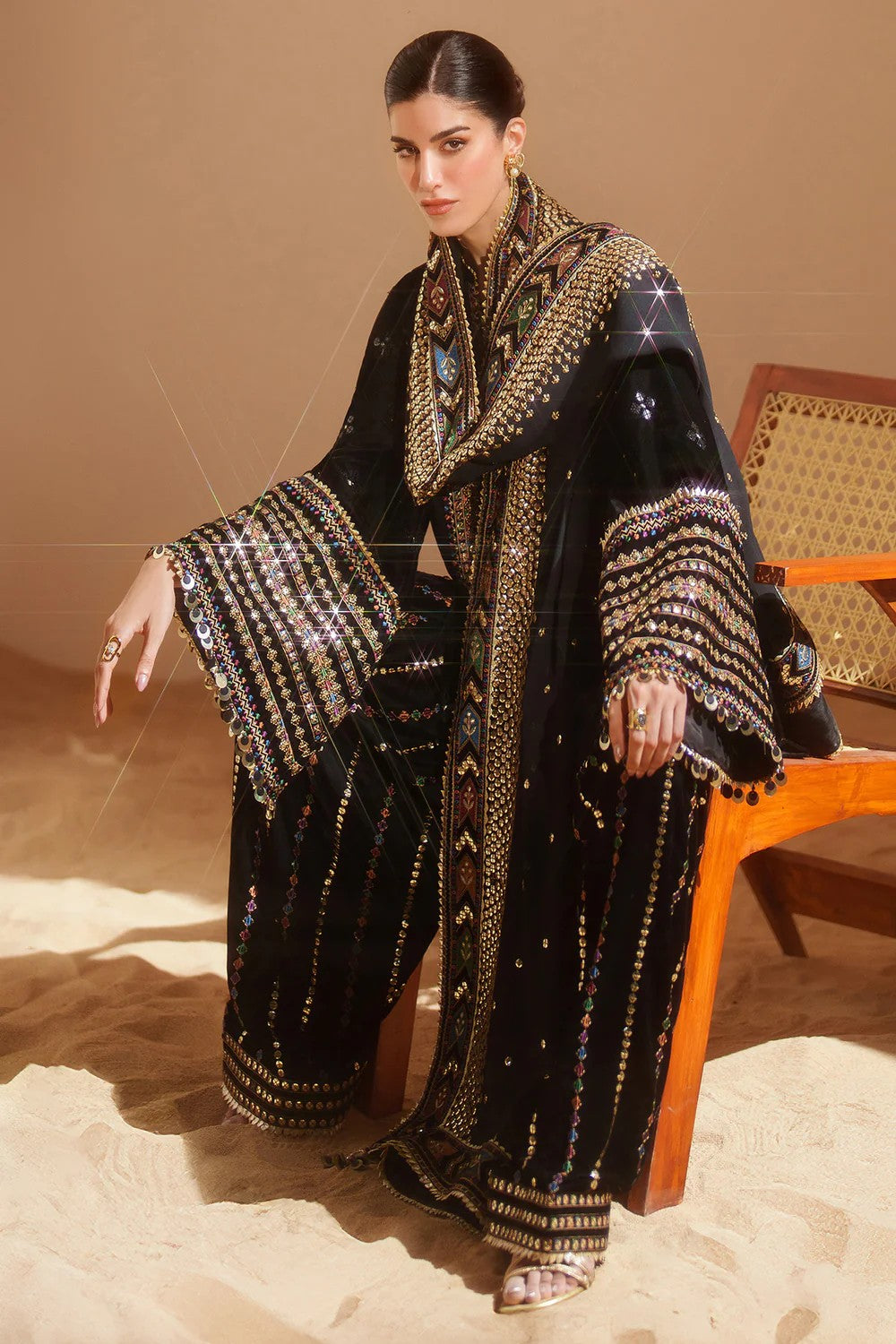 JAZMIN- Unstitched 3 piece suit