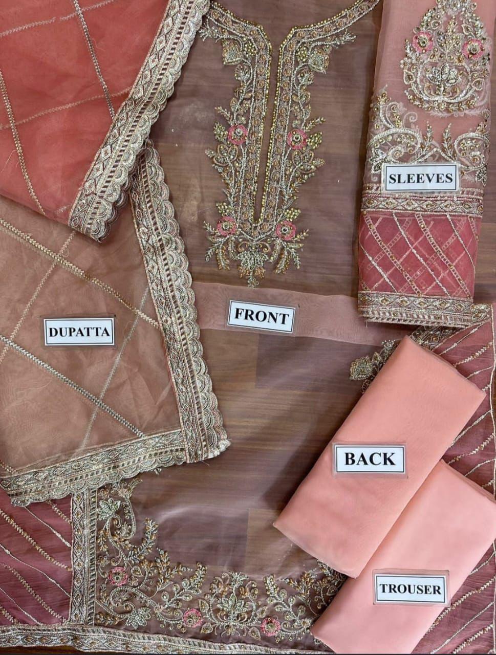 SARA ROHAIL ASGHAR – Luxury Organza Handwork Collection