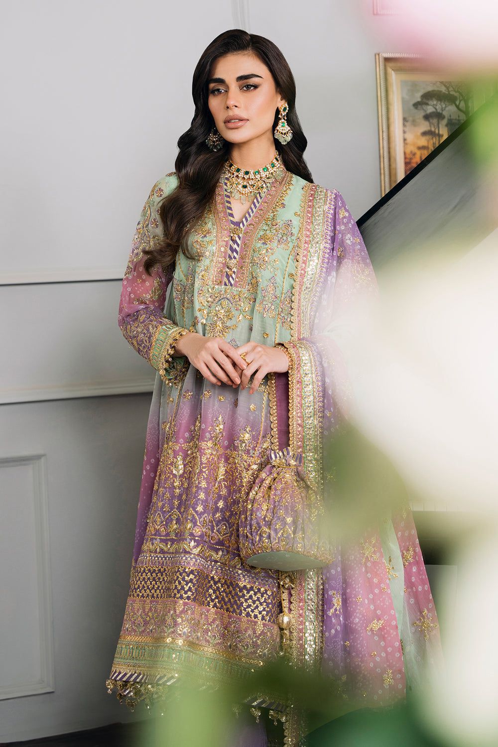 BAROQUE-Unstitched Chiffon Luxury Collection