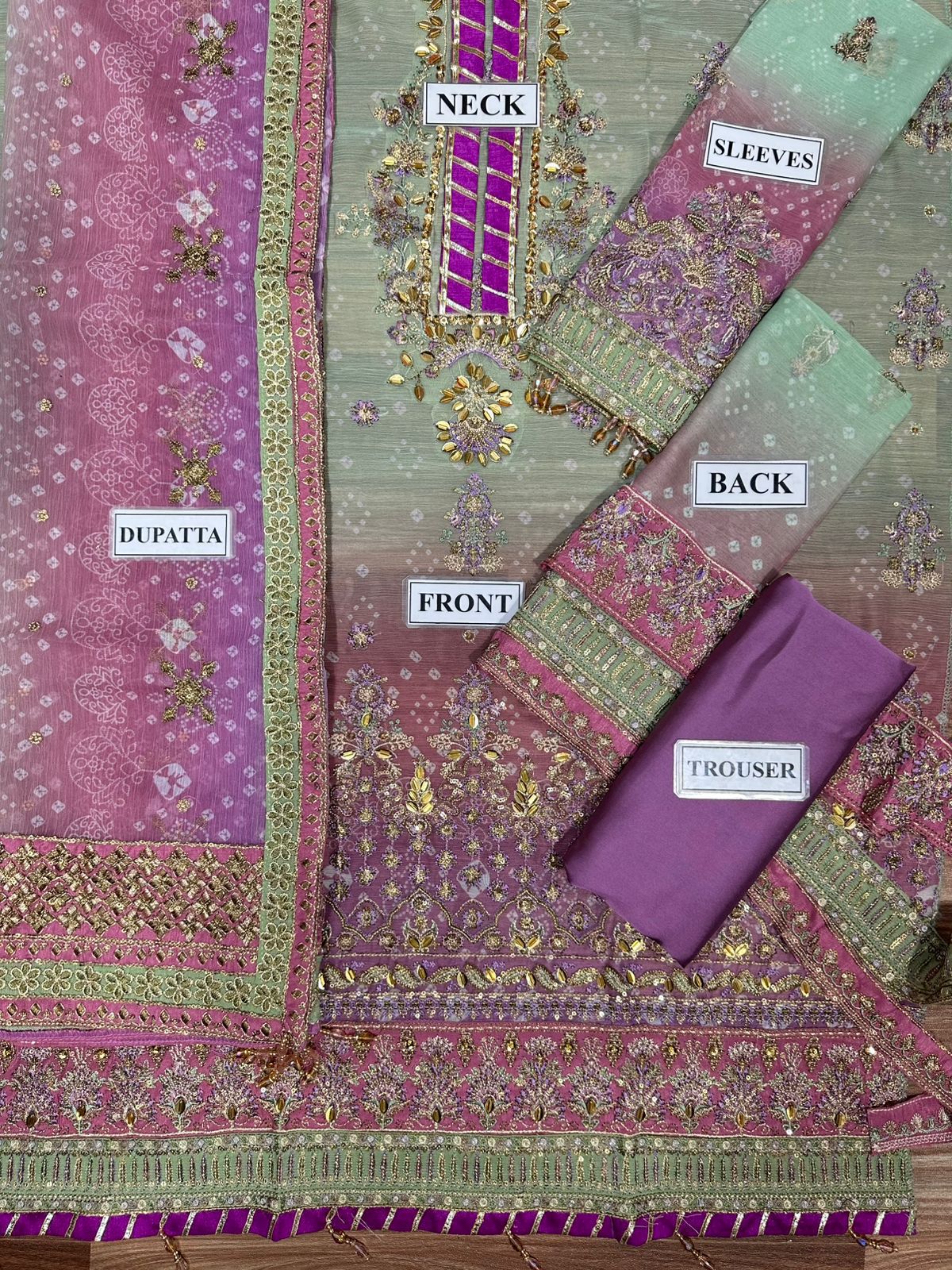 BAROQUE-Unstitched Chiffon Luxury Collection