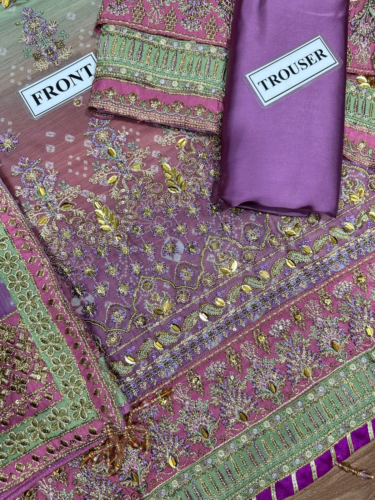 BAROQUE-Unstitched Chiffon Luxury Collection