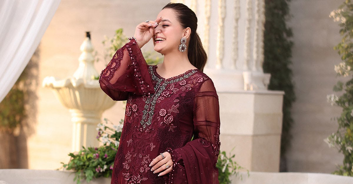 MARIA.B- Chiffon 3 Piece Suit