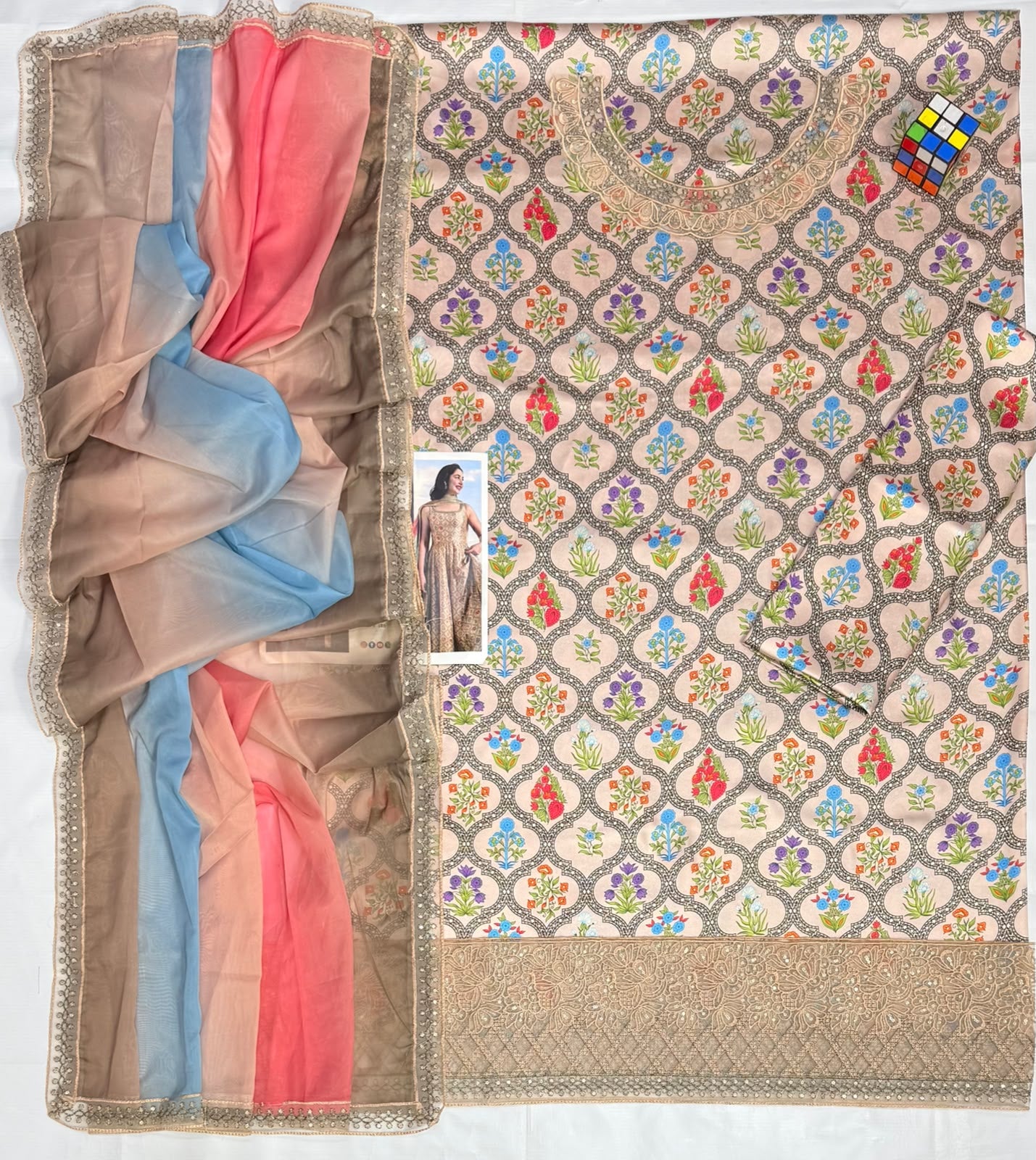 Faiza Saqlain _3 Piece SILK