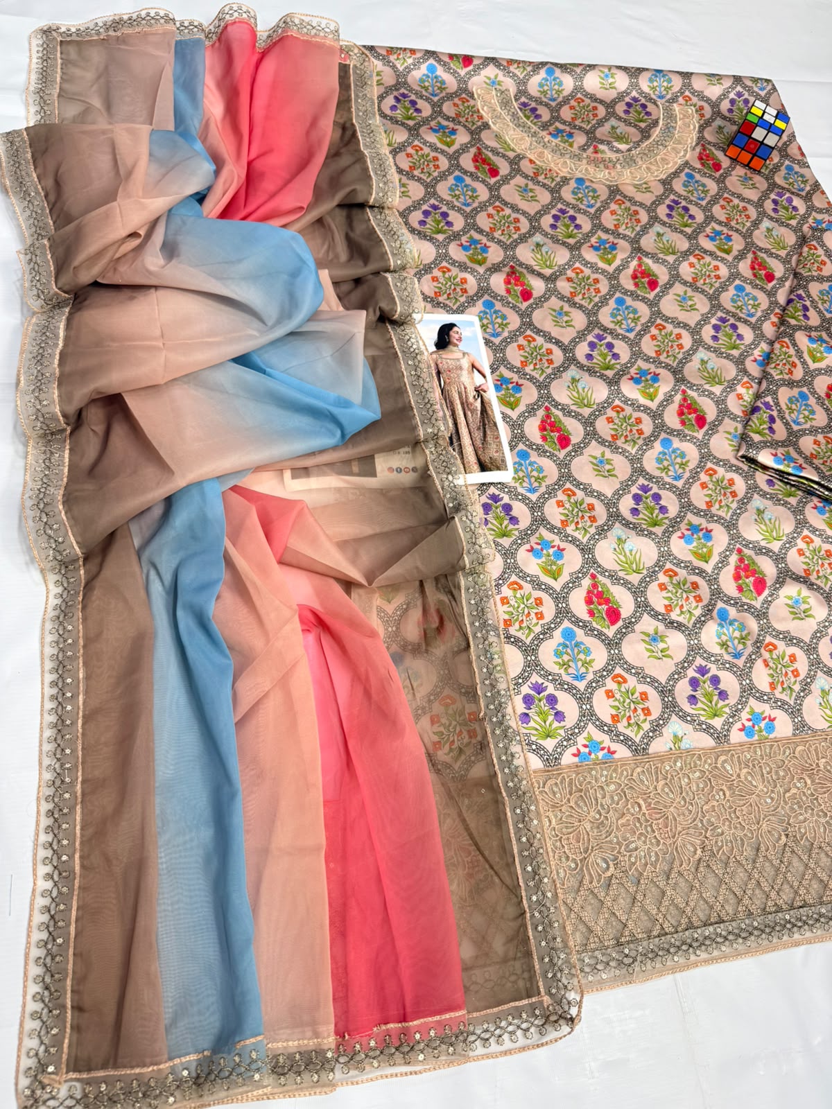 Faiza Saqlain _3 Piece SILK