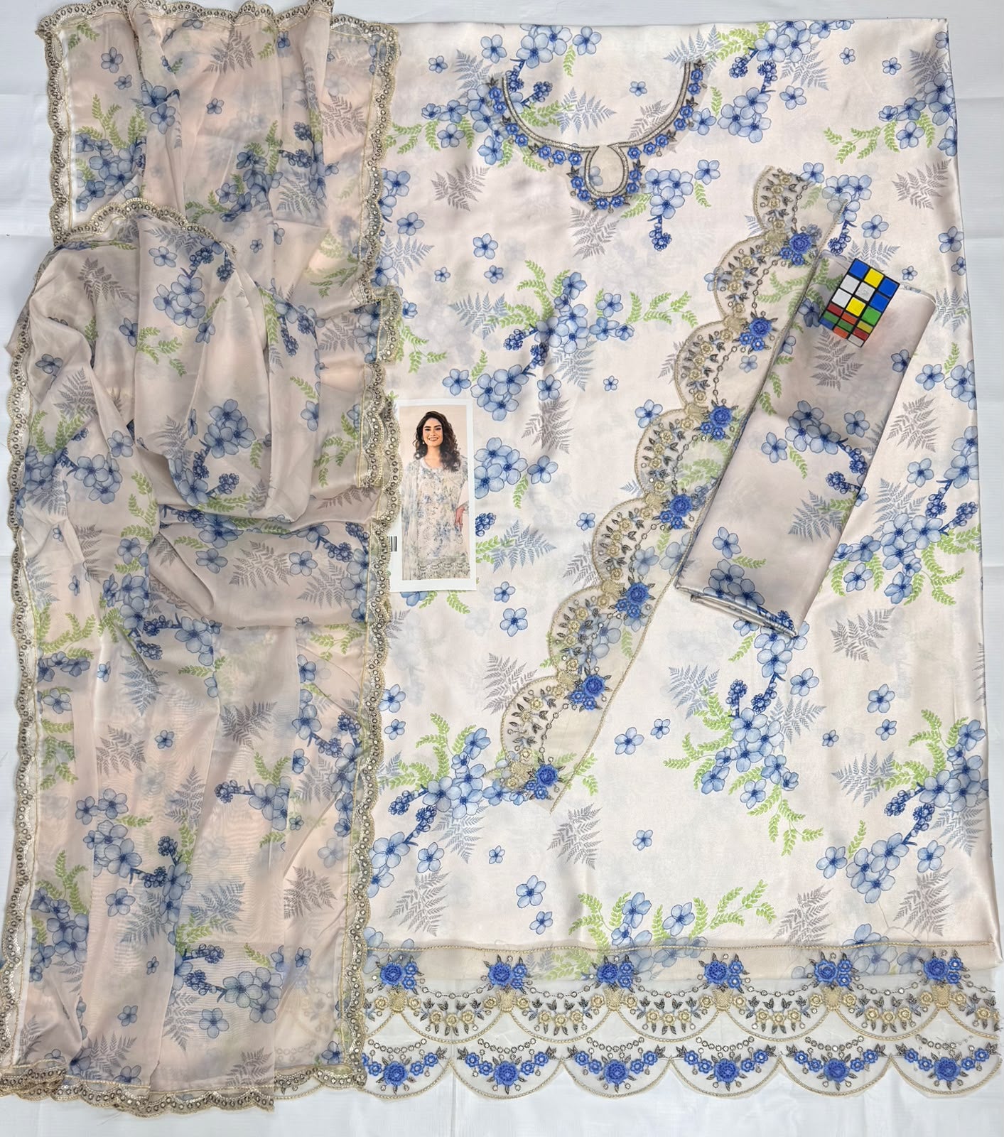 Maria B _SILK 3 Piece