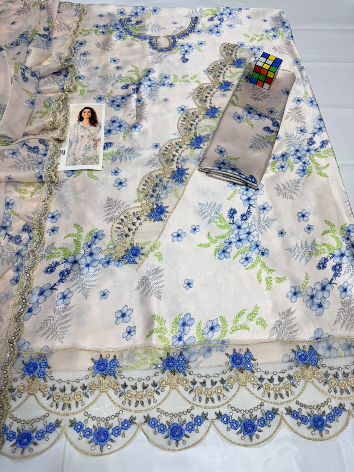 Maria B _SILK 3 Piece