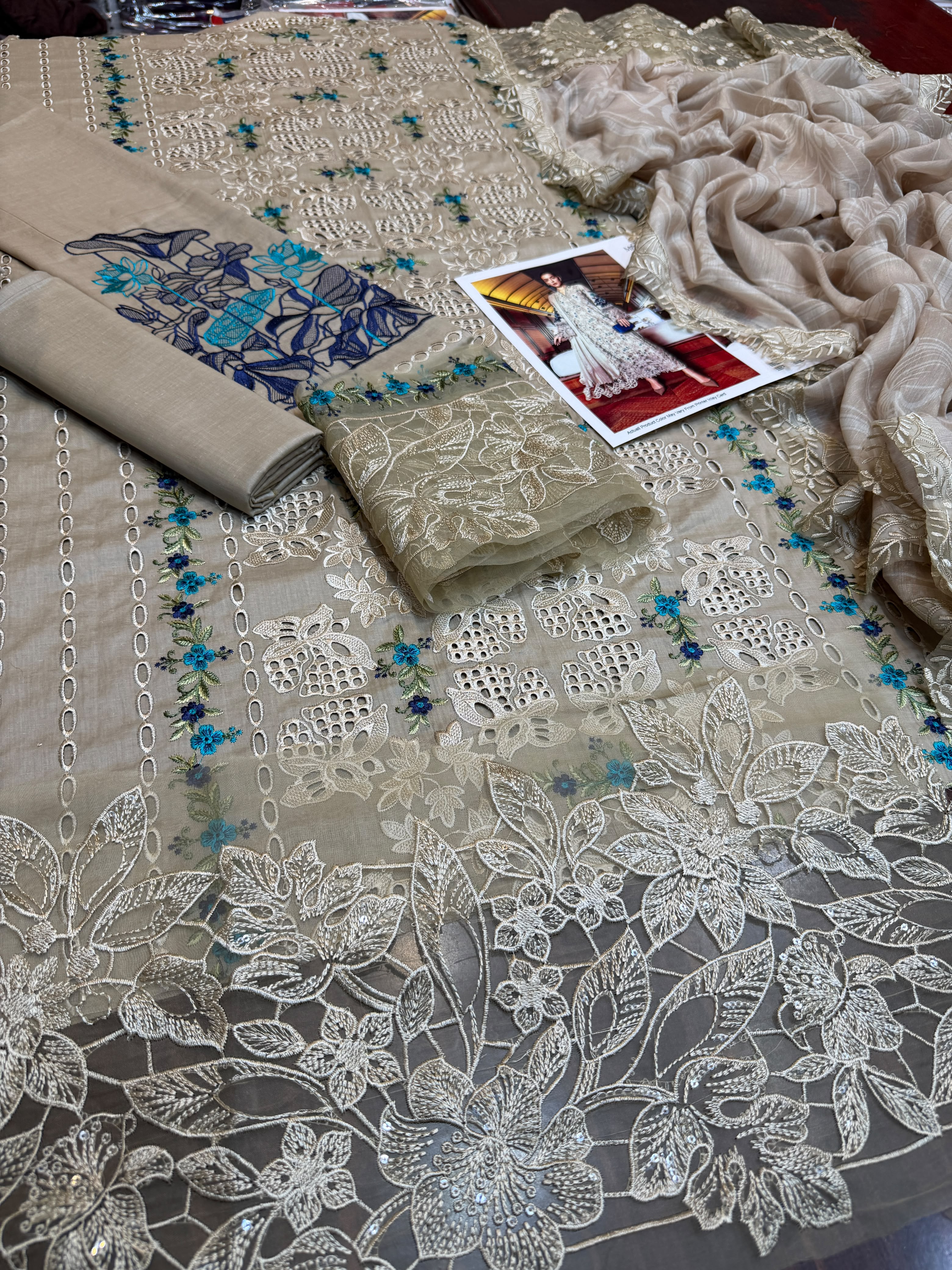 NUREH-3 Piece Lawn Luxury Collection