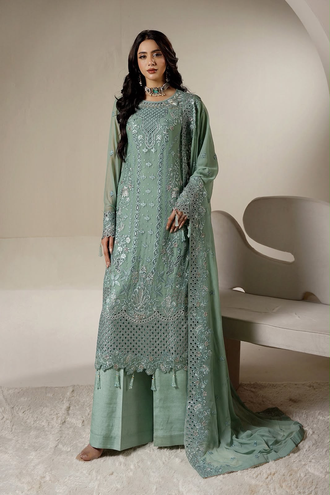 MARYAM – Luxury3 Piece Chiffon Collection