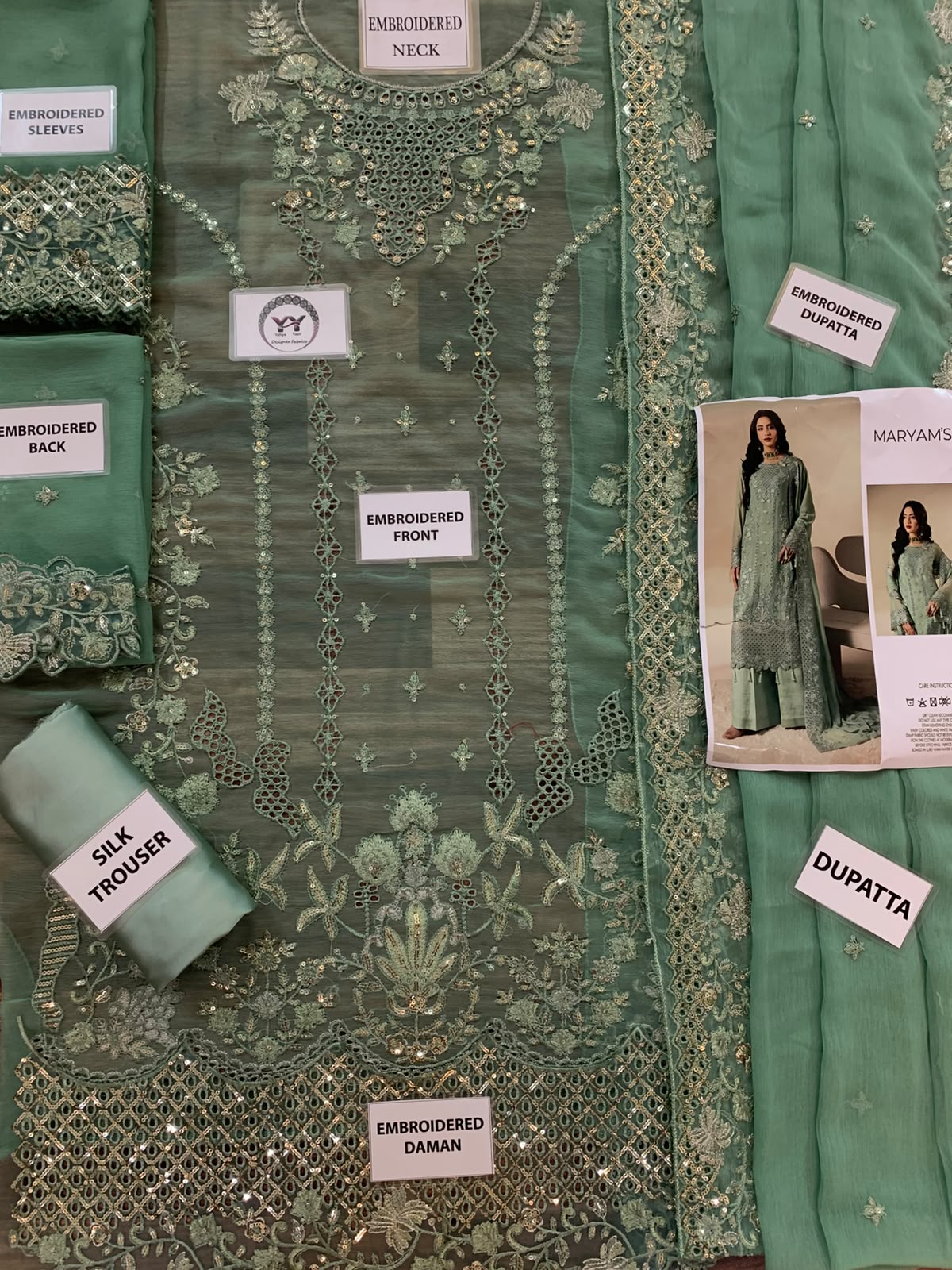 MARYAM – Luxury3 Piece Chiffon Collection