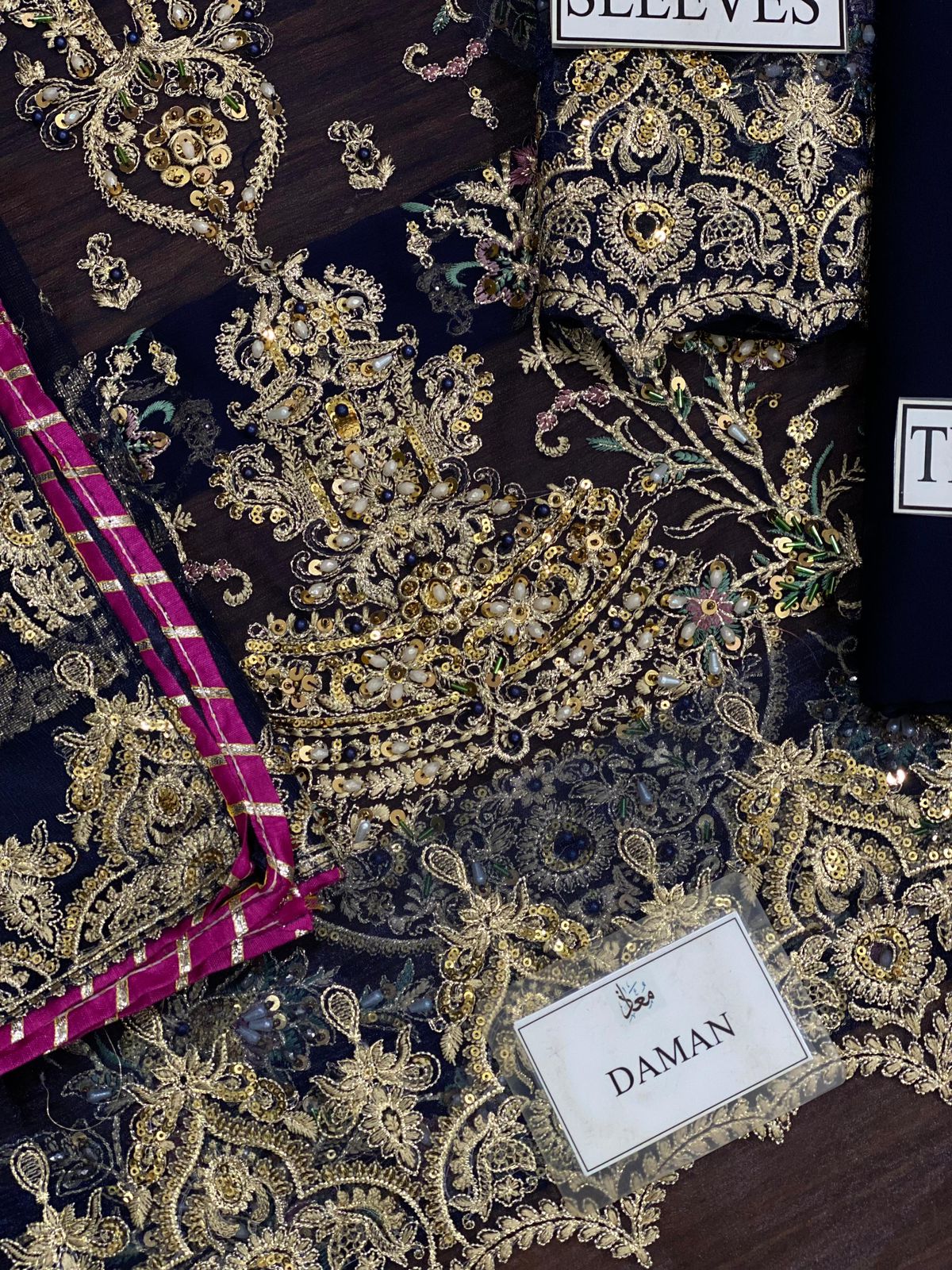 CHARIMZA –Chiffon 3 Piece  Luxury Wedding Collection