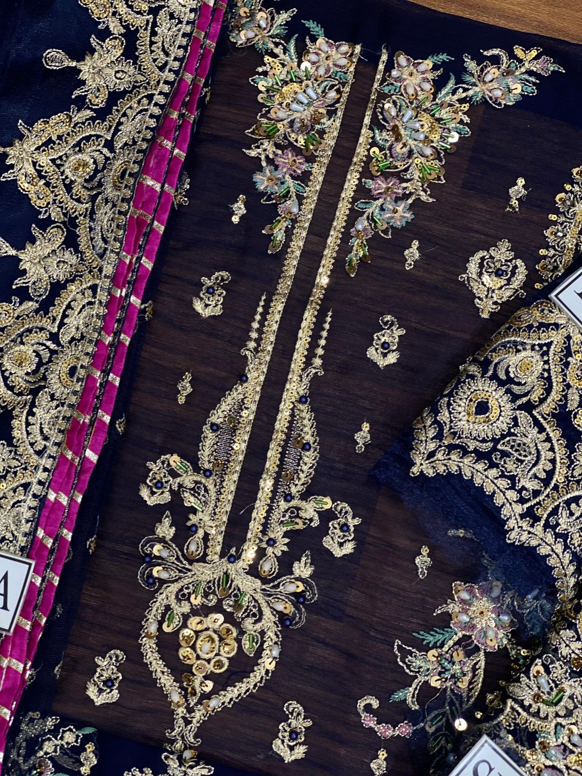 CHARIMZA –Chiffon 3 Piece  Luxury Wedding Collection