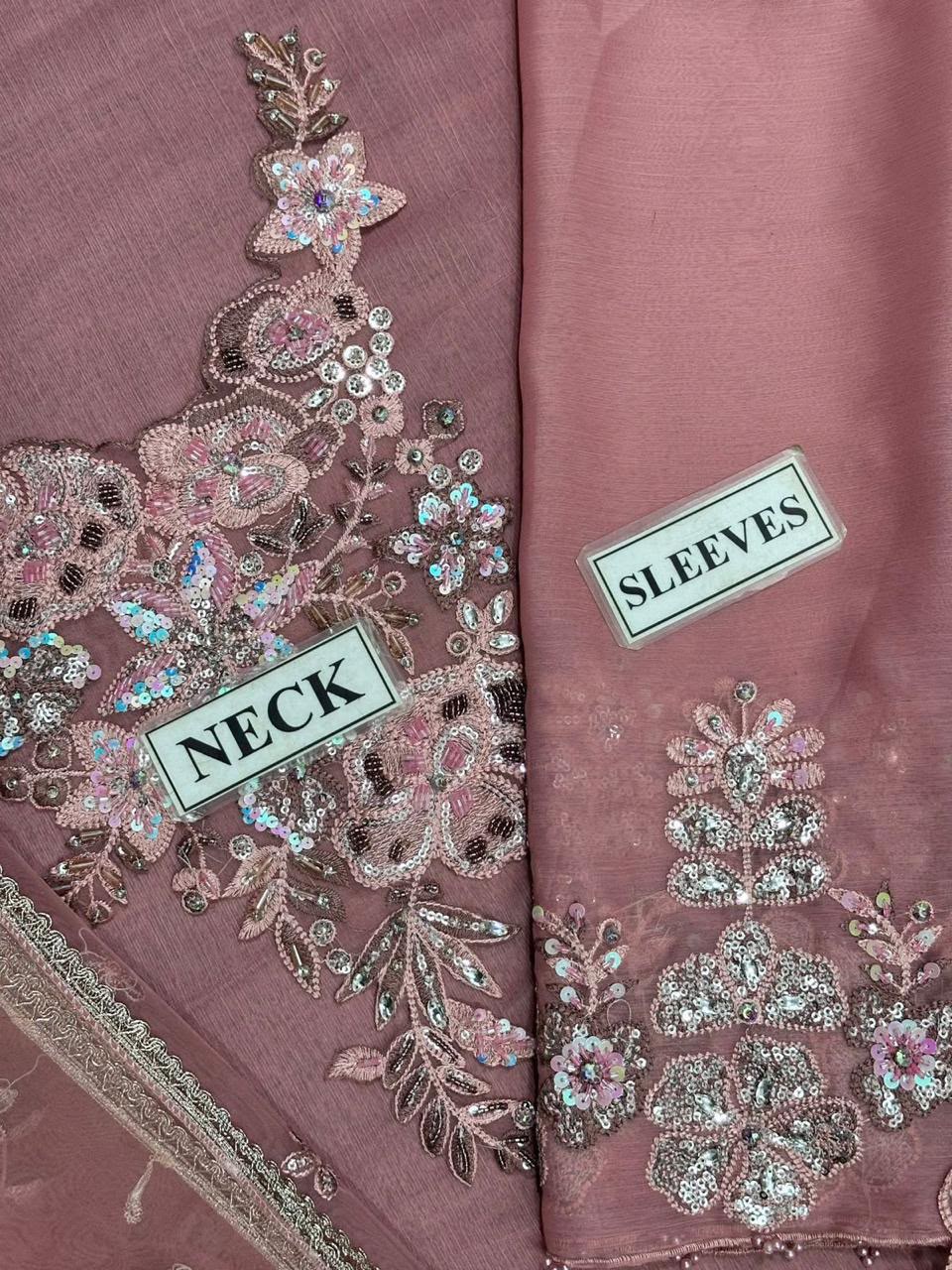 IZNIK –Chiffon  Most Elegant Outfit 3 Piece suit