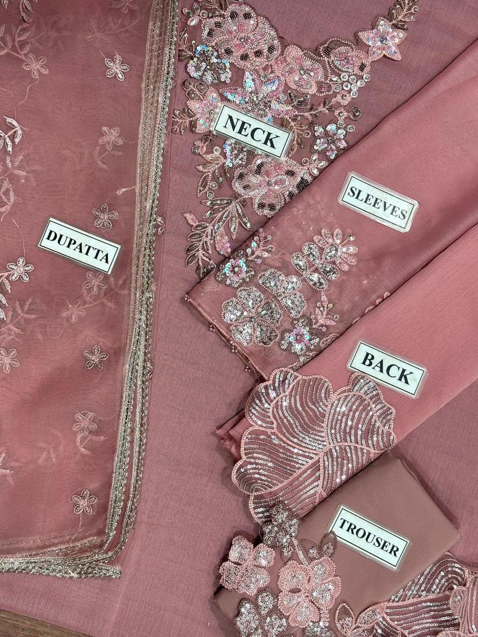 IZNIK –Chiffon  Most Elegant Outfit 3 Piece suit