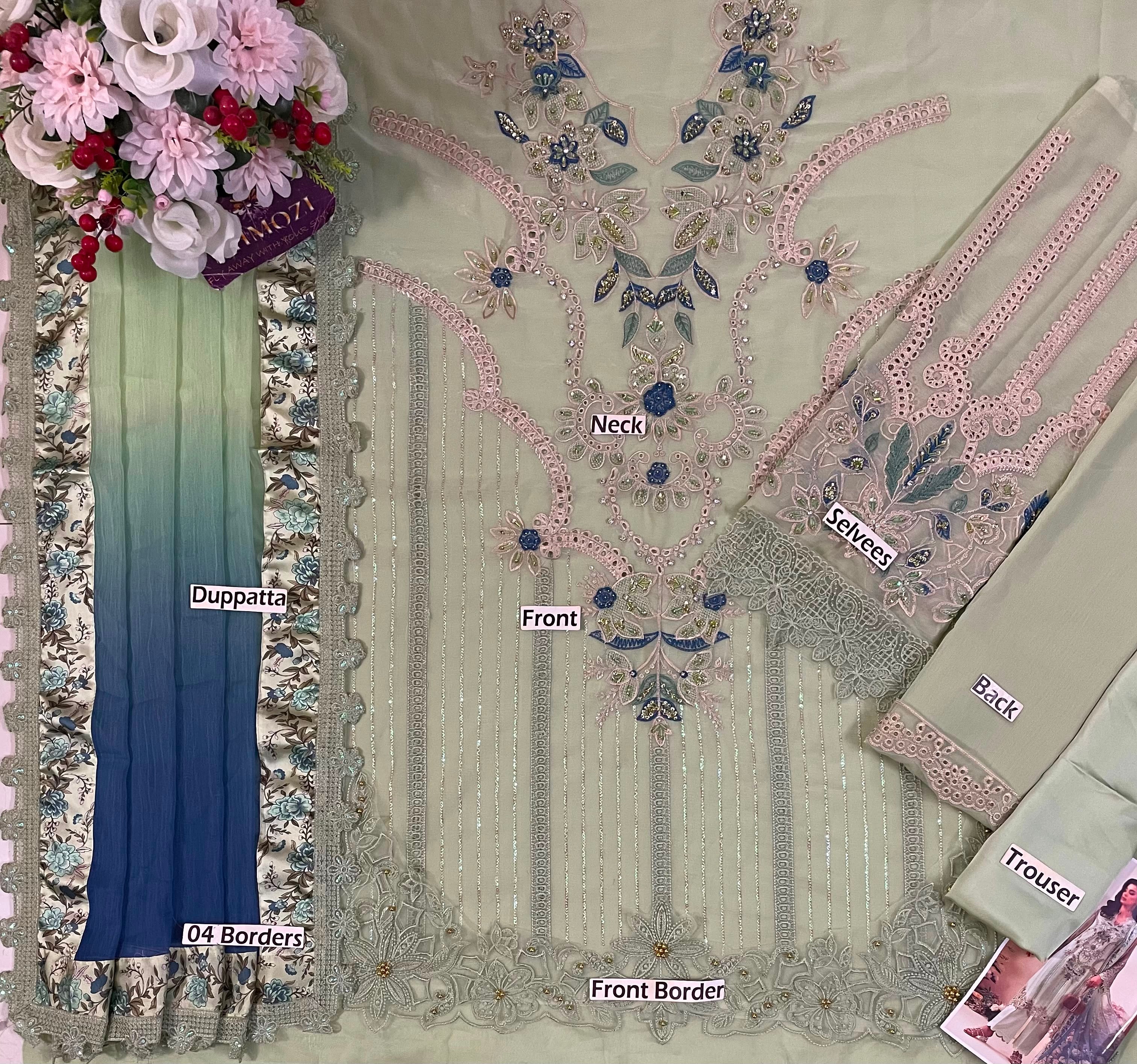 Maria B-Chiffon Luxury Collection