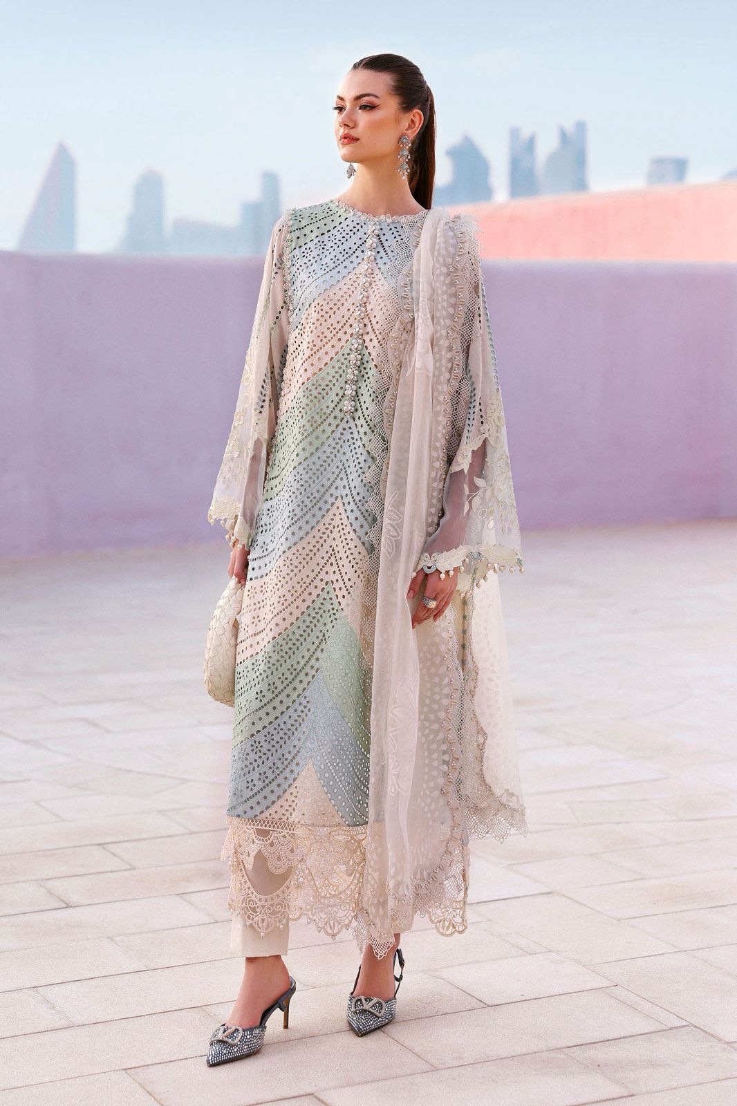 MARIA B – 3 piece embroidery lawn