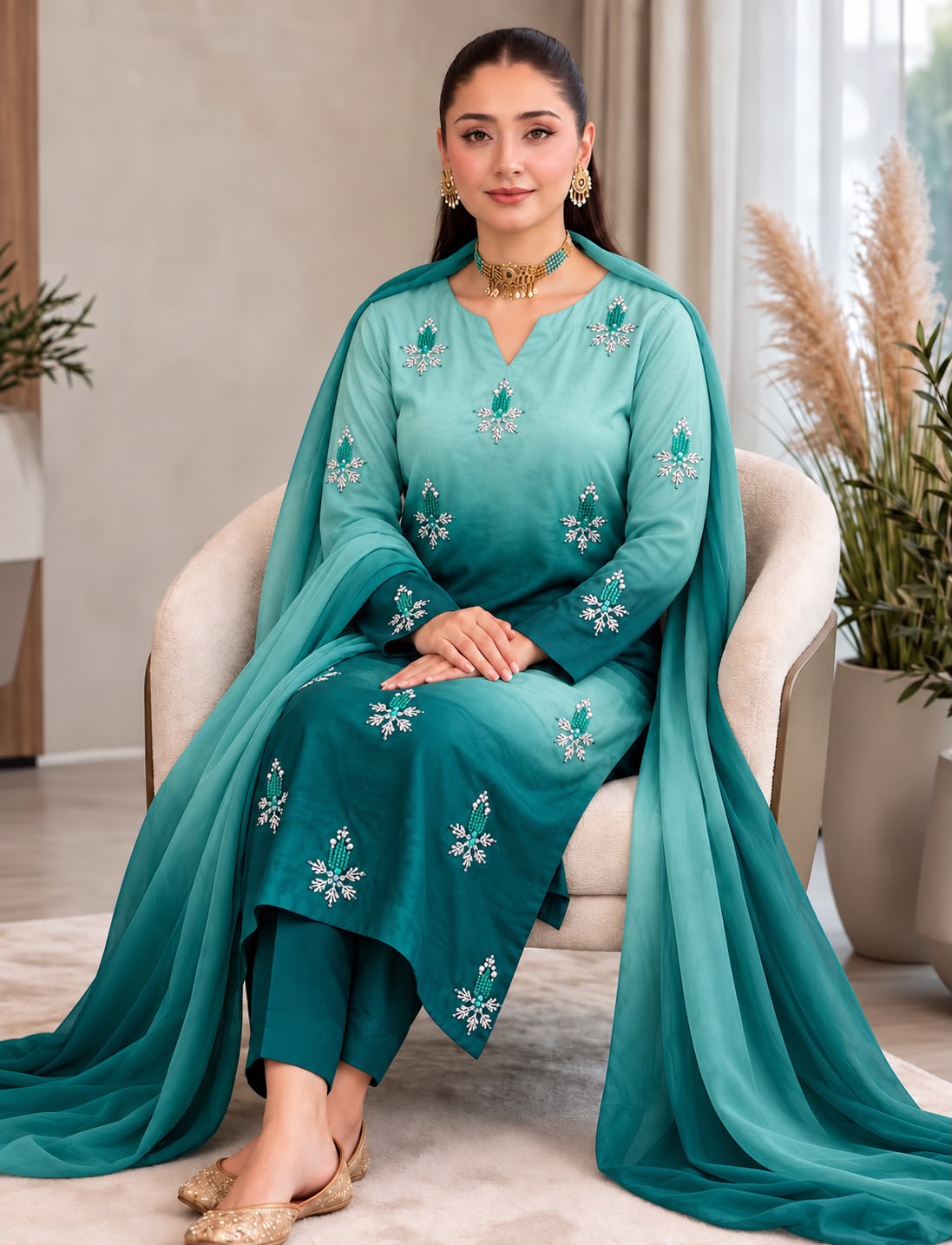 Premium Shamoz Silk 3PC