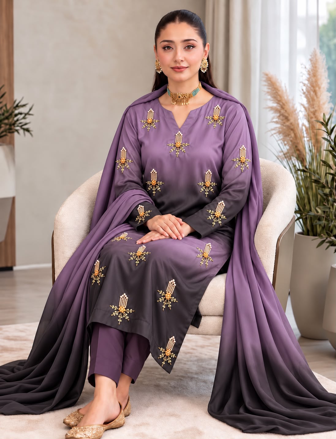 Premium Shamoz Silk 3PC