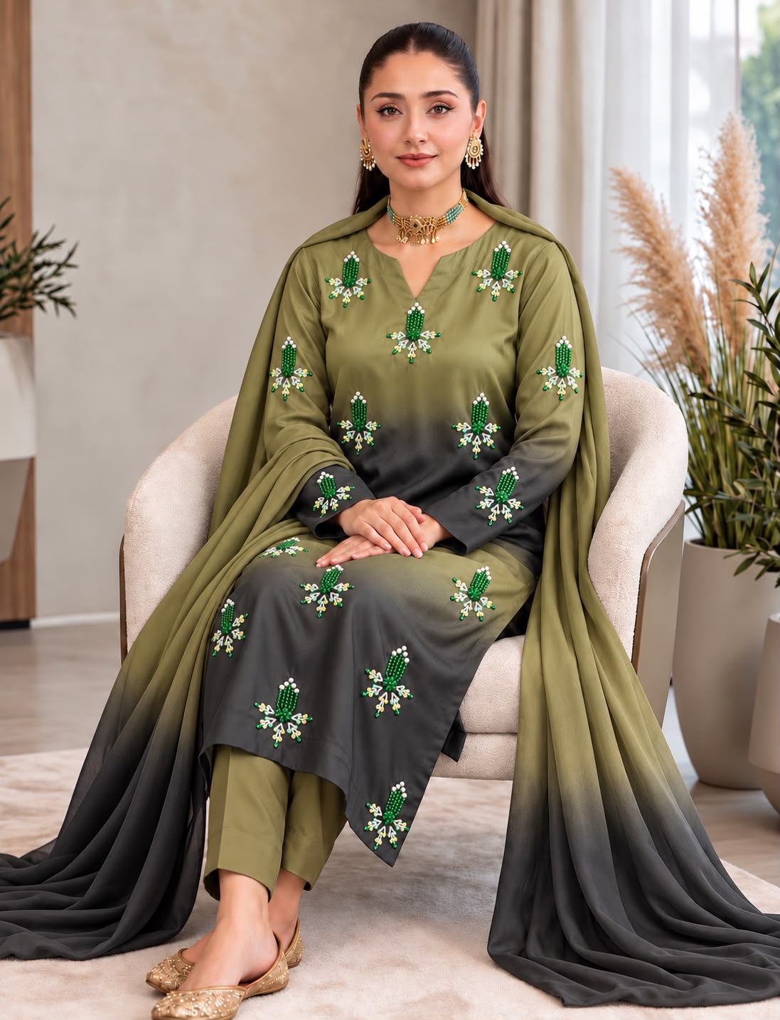 Premium Shamoz Silk 3PC