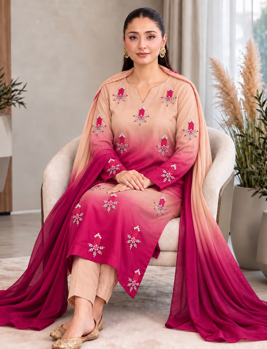Premium Shamoz Silk 3PC