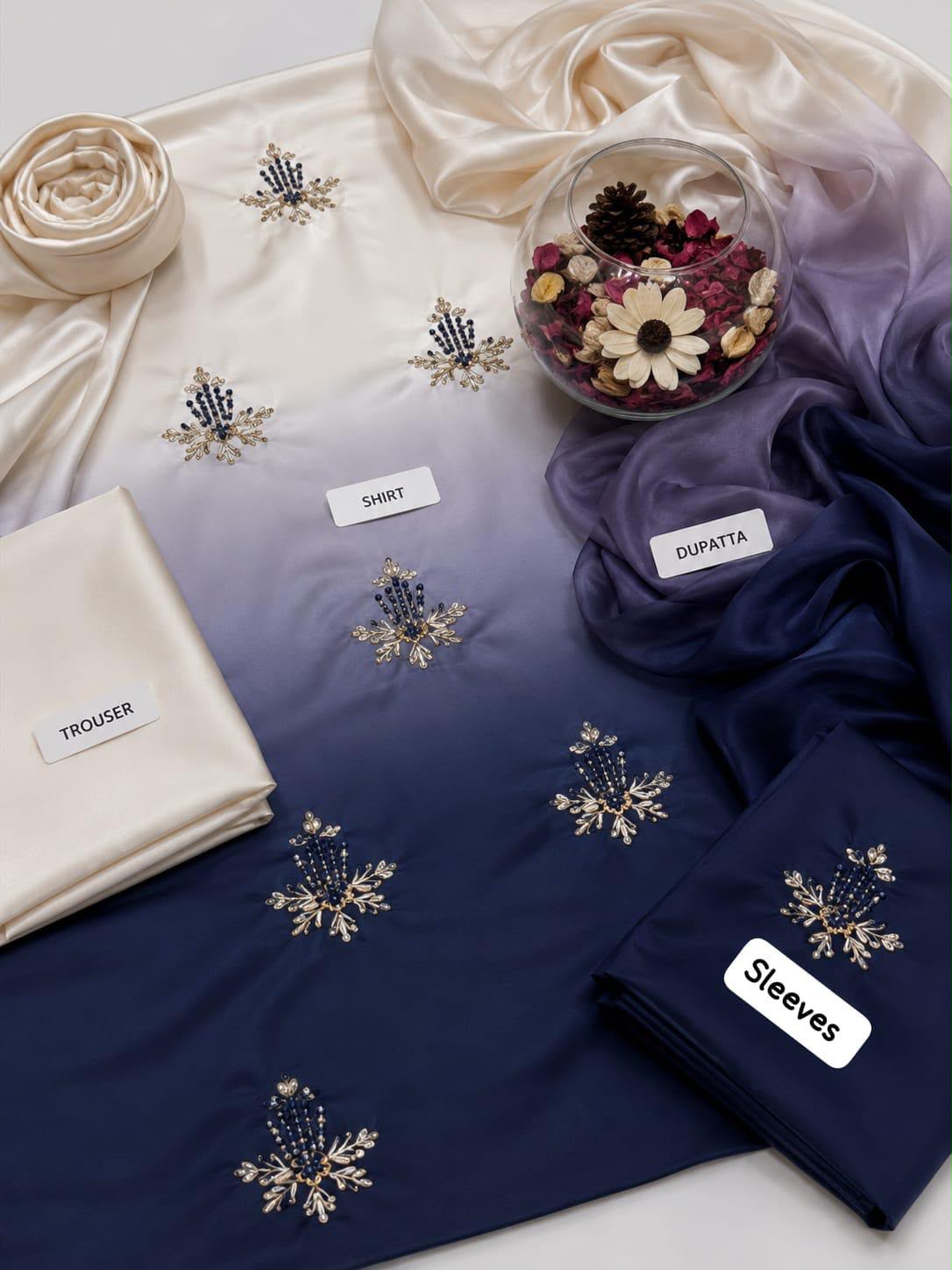 Premium Shamoz Silk 3PC
