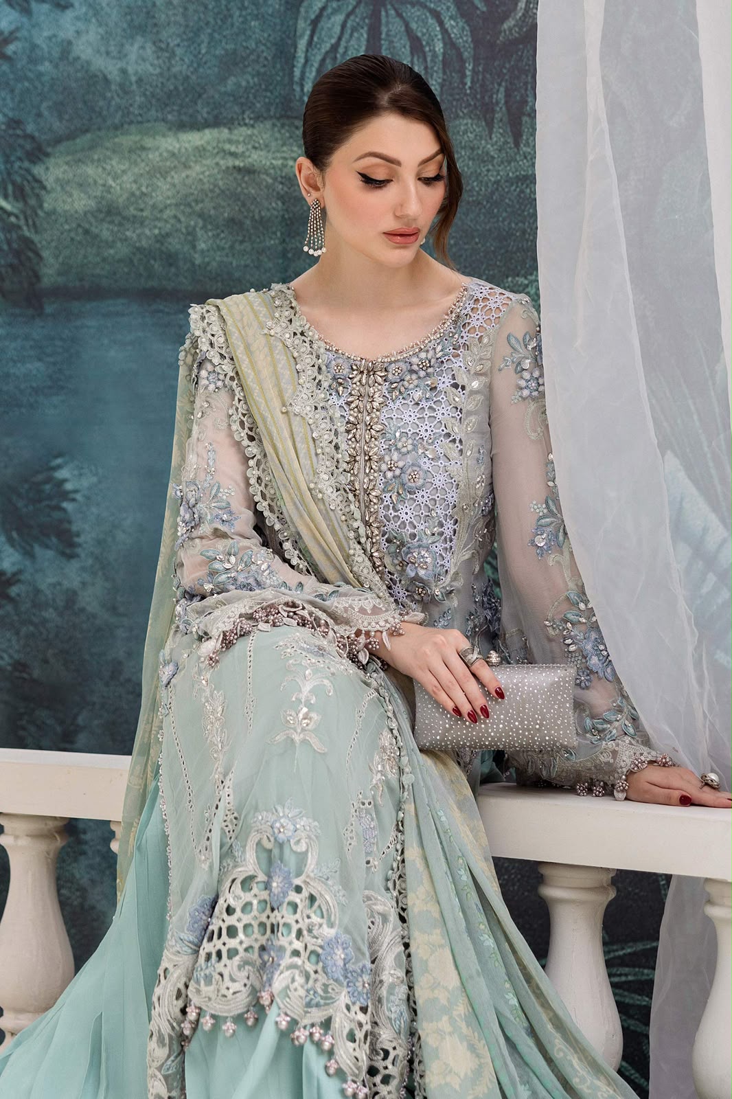 MARIA B – CHIFFON 3 PIECE SUIT