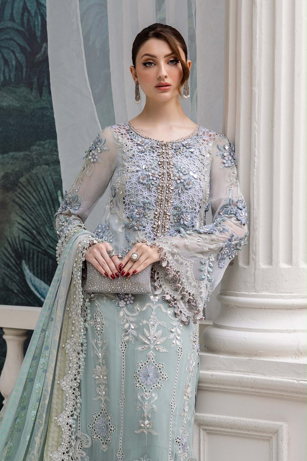 MARIA B – CHIFFON 3 PIECE SUIT