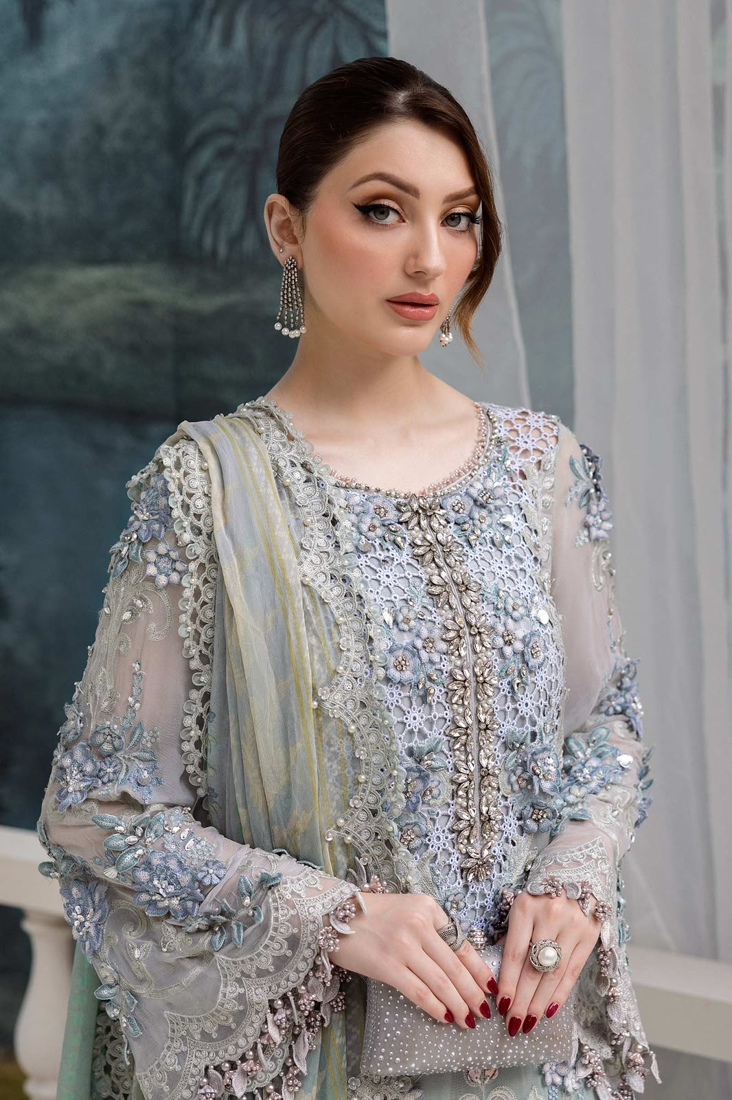 MARIA B – CHIFFON 3 PIECE SUIT