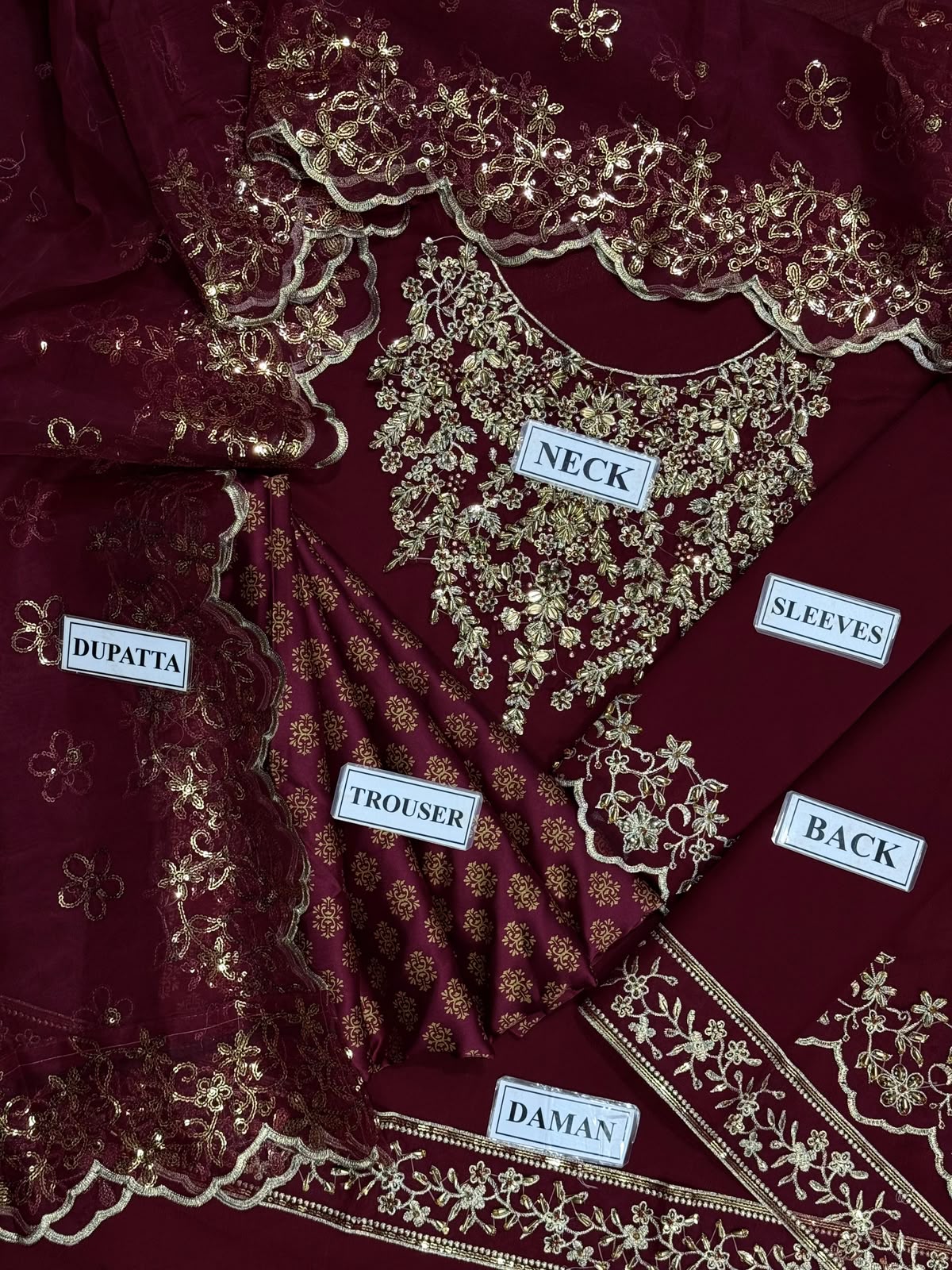 IZNIK – UNSTITCHED 3 PIECE SUIT