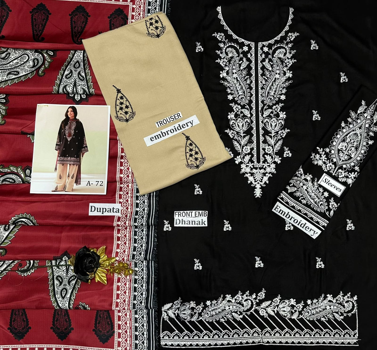 PEZWAAN – WINTER DHANAK 3 PIECE SUIT