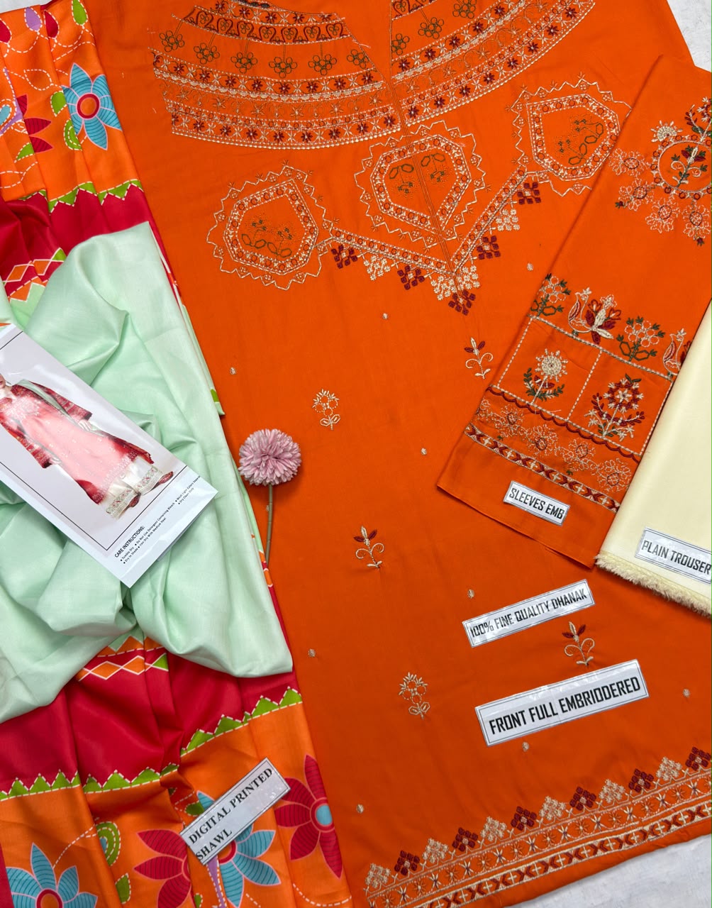 COCO – PREMIUM 3PC DHANK SUIT