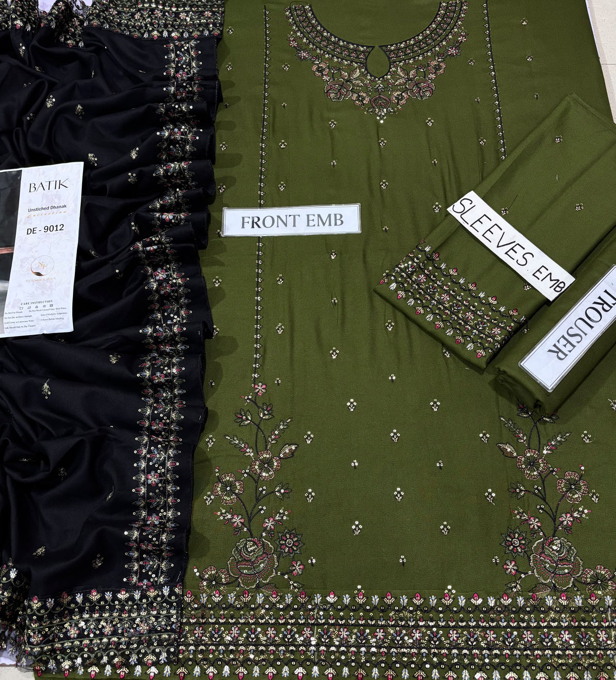 BATIK – WINTER DHANAK 3 PIECE SUIT