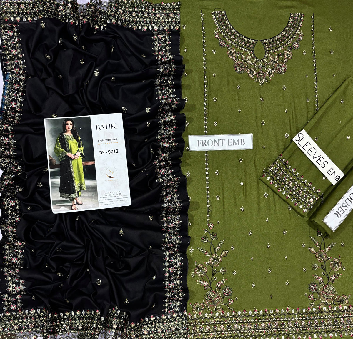 BATIK – WINTER DHANAK 3 PIECE SUIT