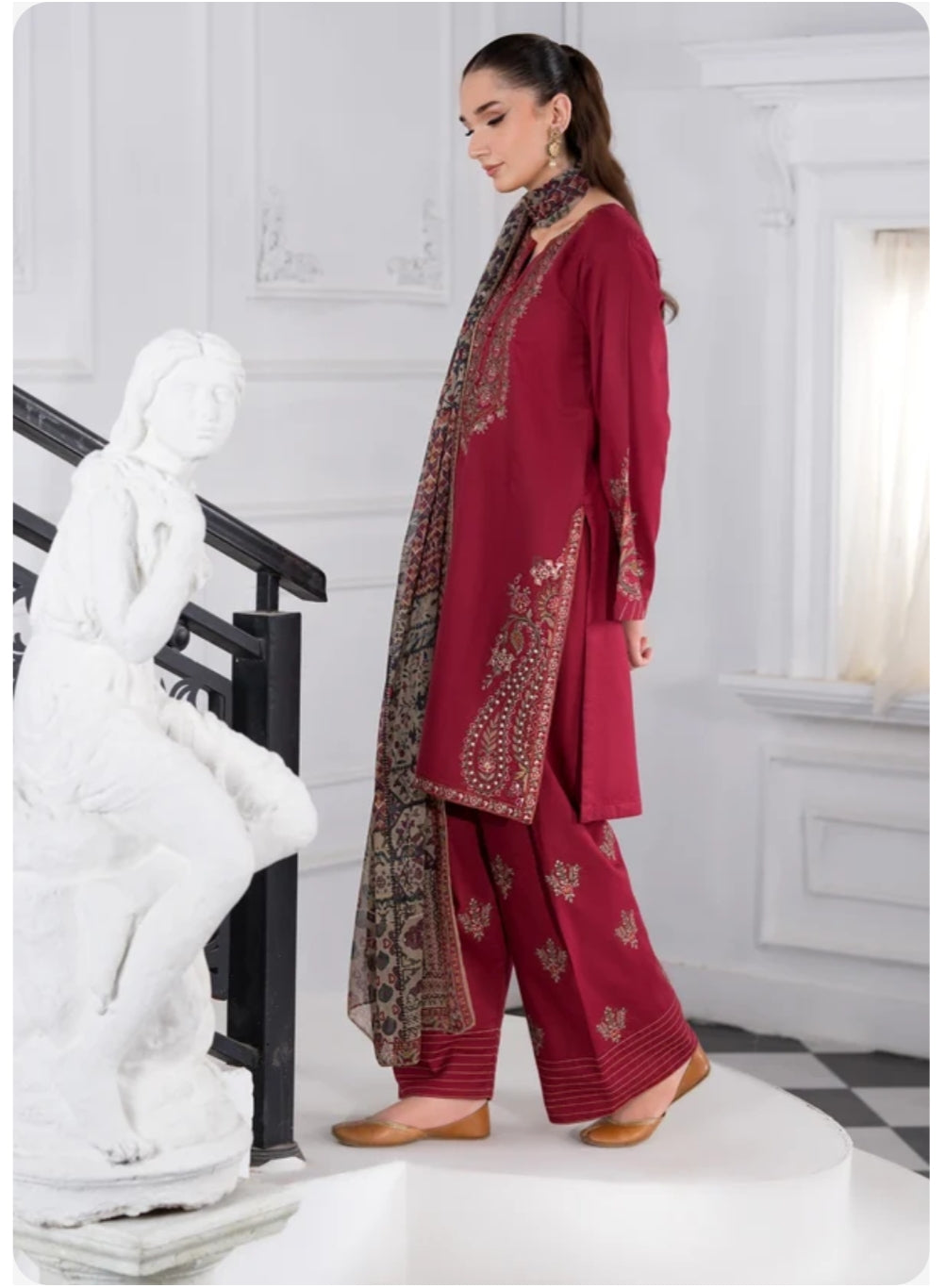 BATIK – WINTER DHANAK  3PC Suit