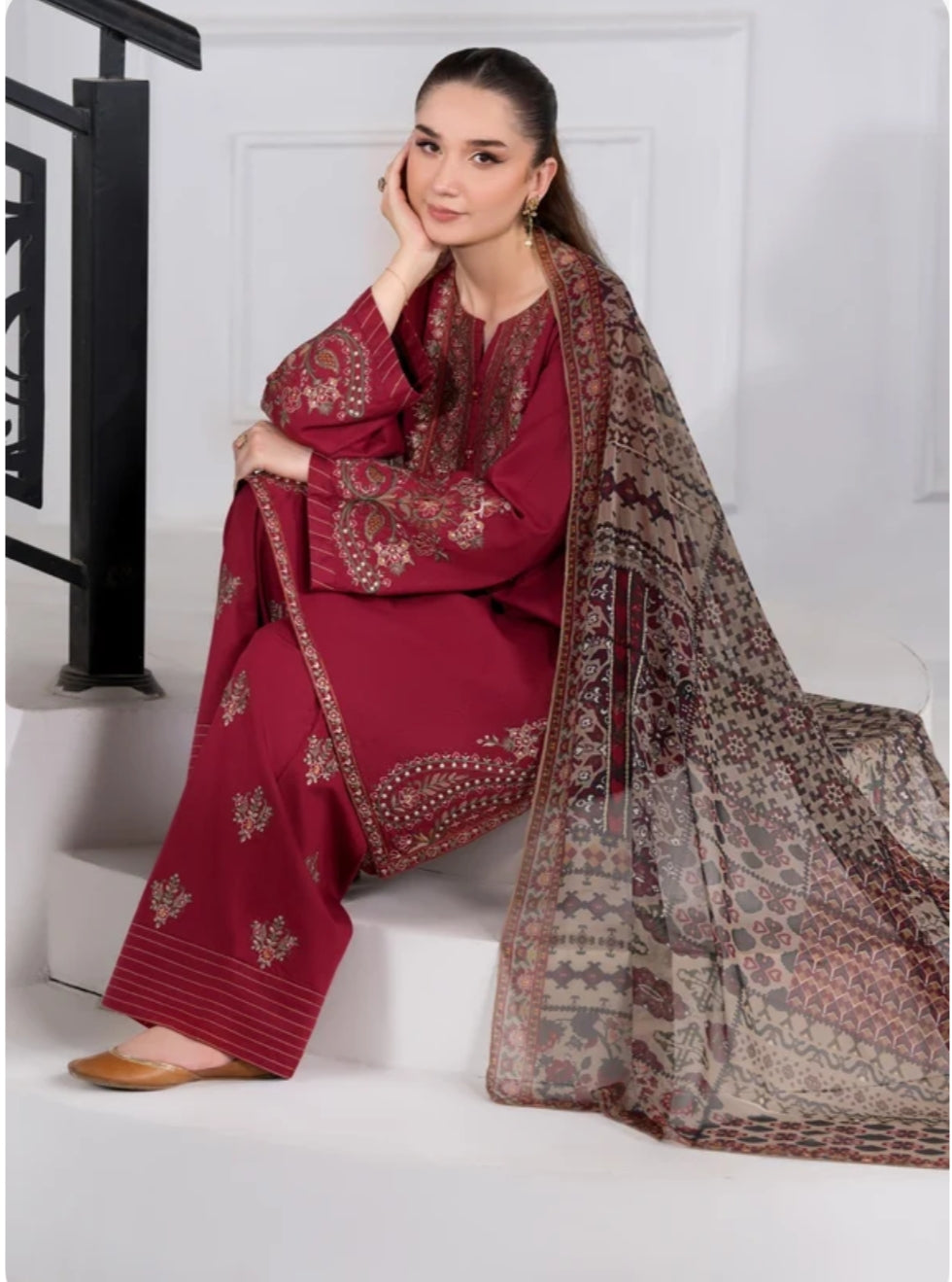 BATIK – WINTER DHANAK  3PC Suit