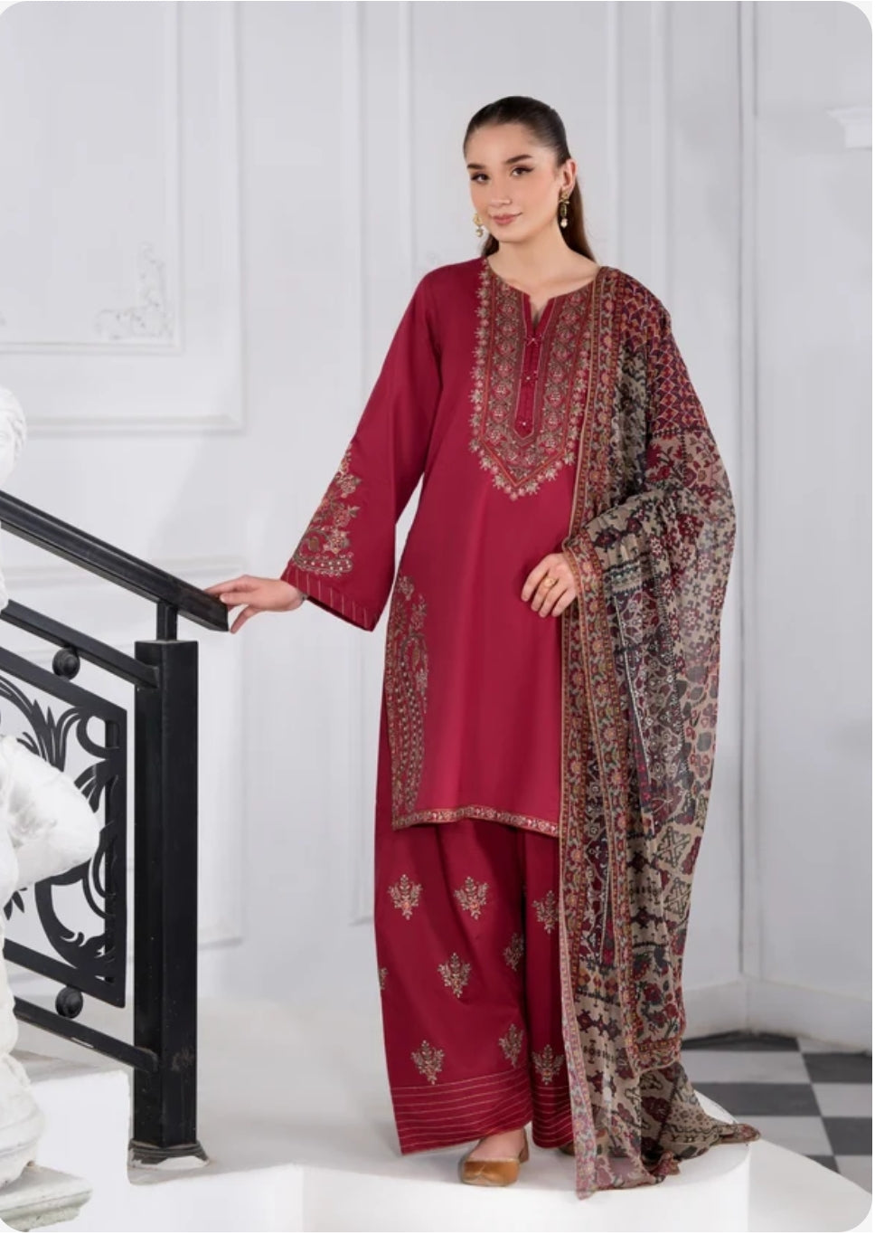 BATIK – WINTER DHANAK  3PC Suit
