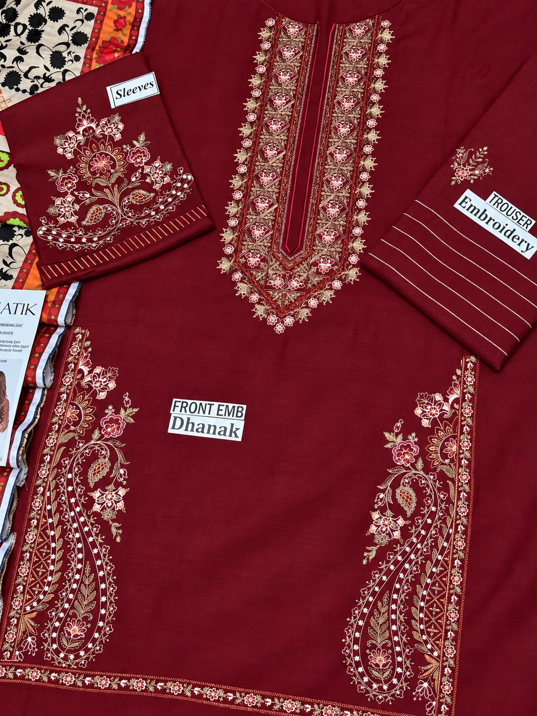 BATIK – WINTER DHANAK  3PC Suit