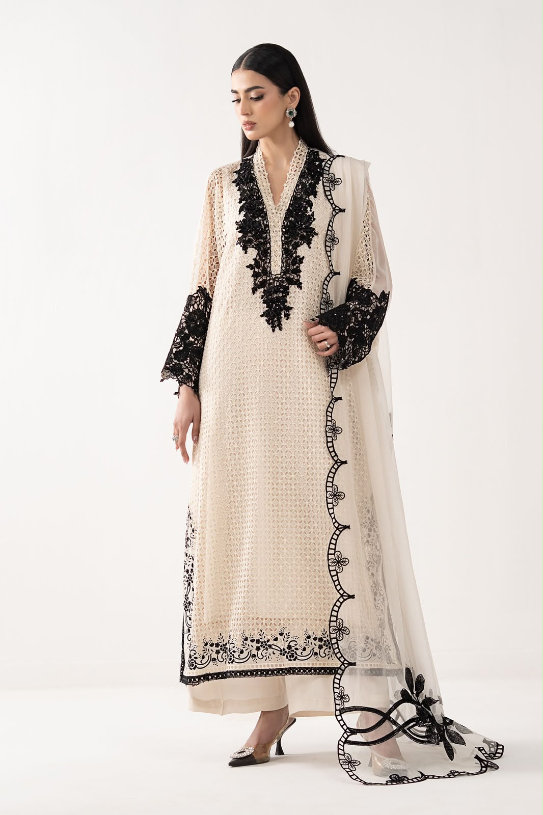 MARIA B – HIT CODE COLLECTION  Unstitched 3-Piece Suit