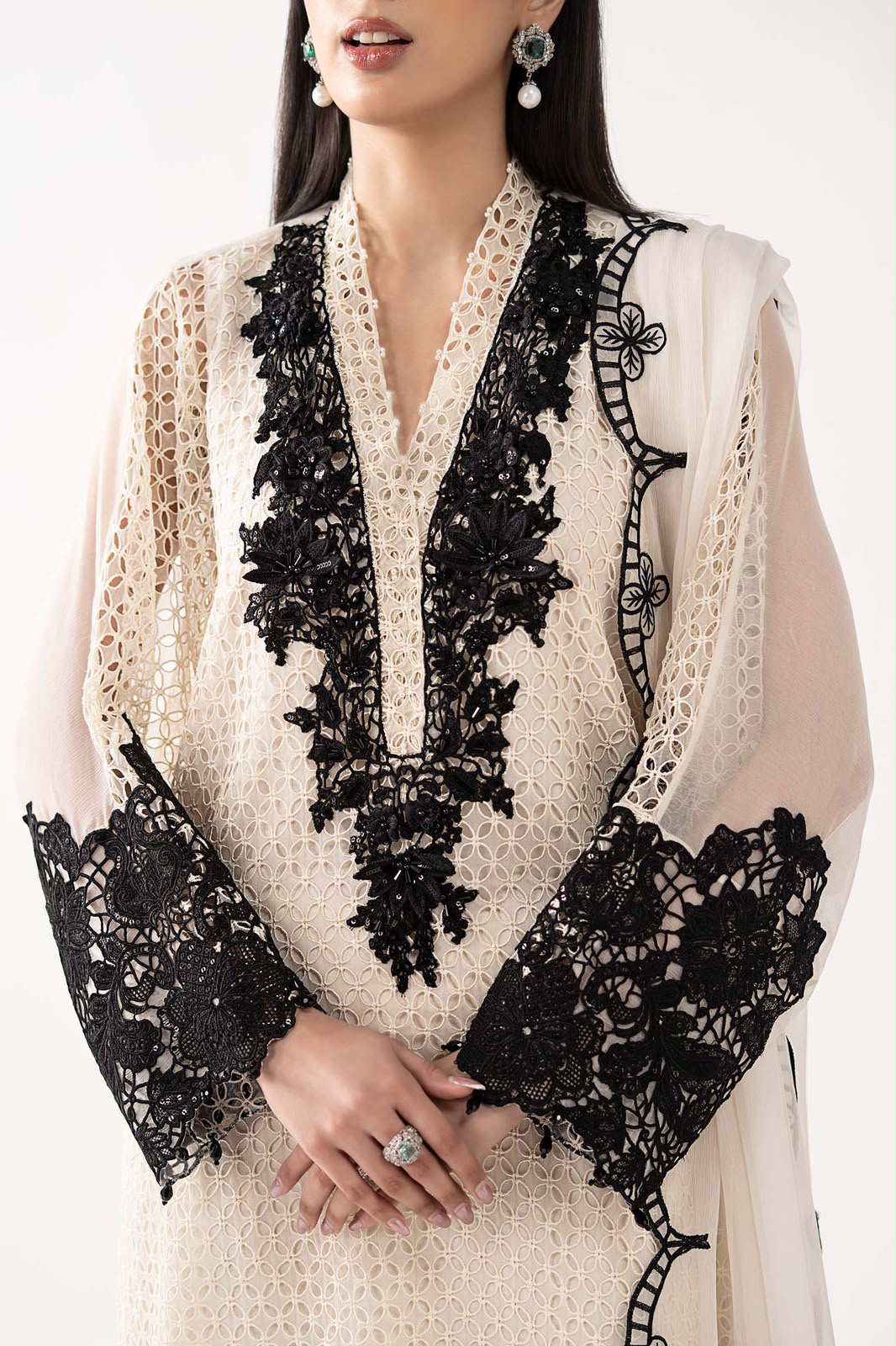 MARIA B – HIT CODE COLLECTION  Unstitched 3-Piece Suit