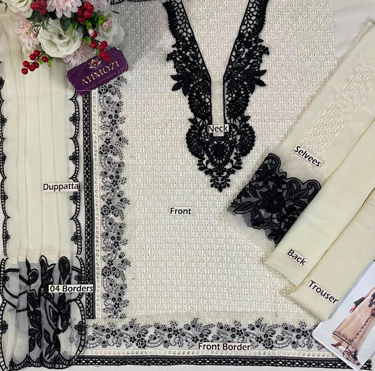 MARIA B – HIT CODE COLLECTION  Unstitched 3-Piece Suit