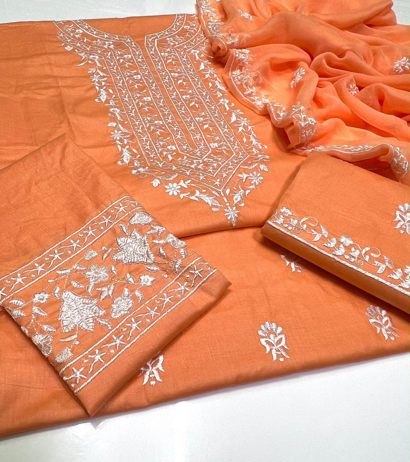 BAREEZE EMBRIODERY 3 PIECE LAWN