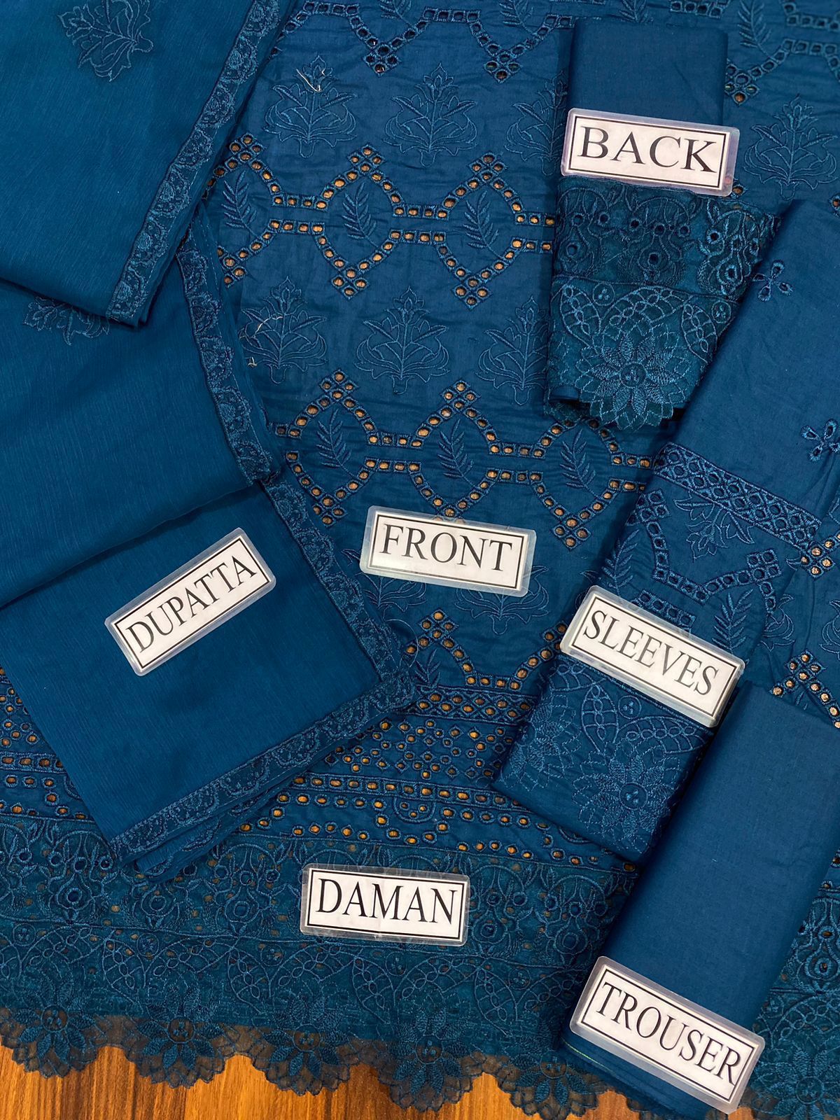 KHAF (کھف) Collection | Unstitched 3-Piece Embroidered Cotton Suit