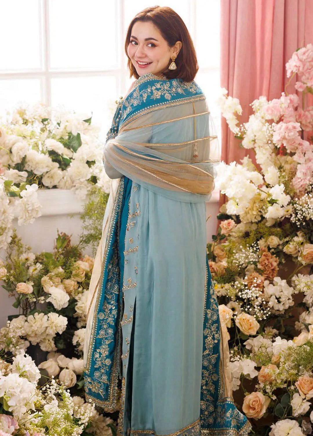 CHARIZMA Luxury Chiffon/Net Unstitched 3-Piece Suit