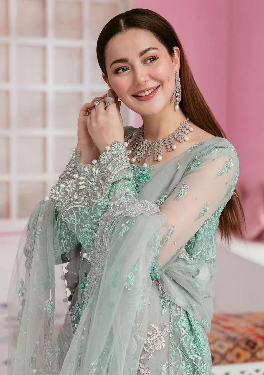 ELAAF Bridal Organza Collection | Luxury Unstitched 3-Piece Suit
