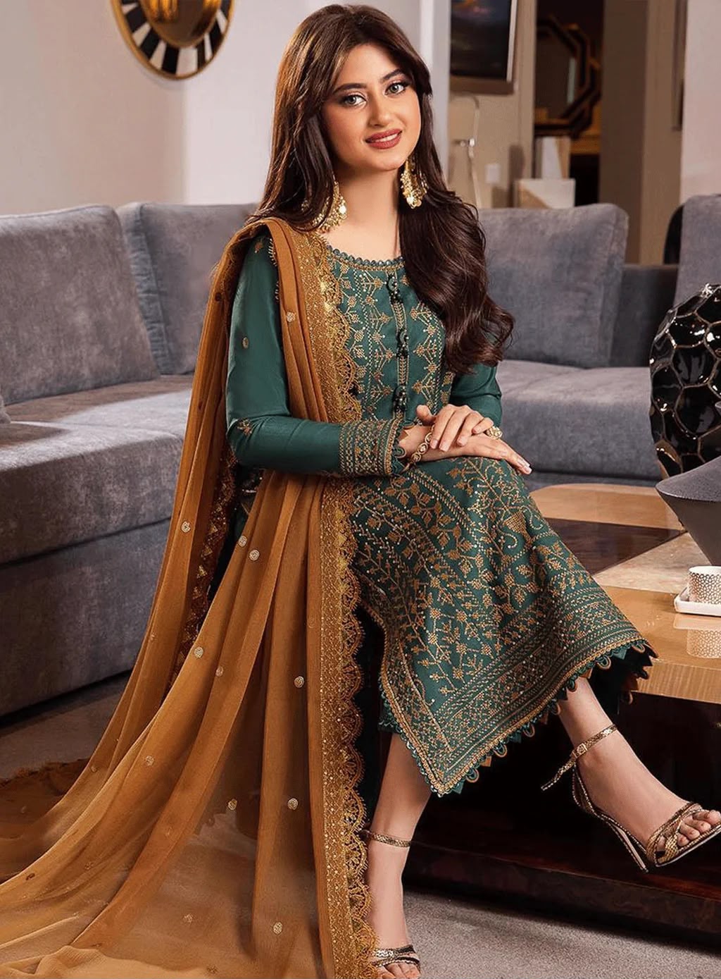 ASIM JOFA Unstitched 3-Piece Embroidered Lawn Suit