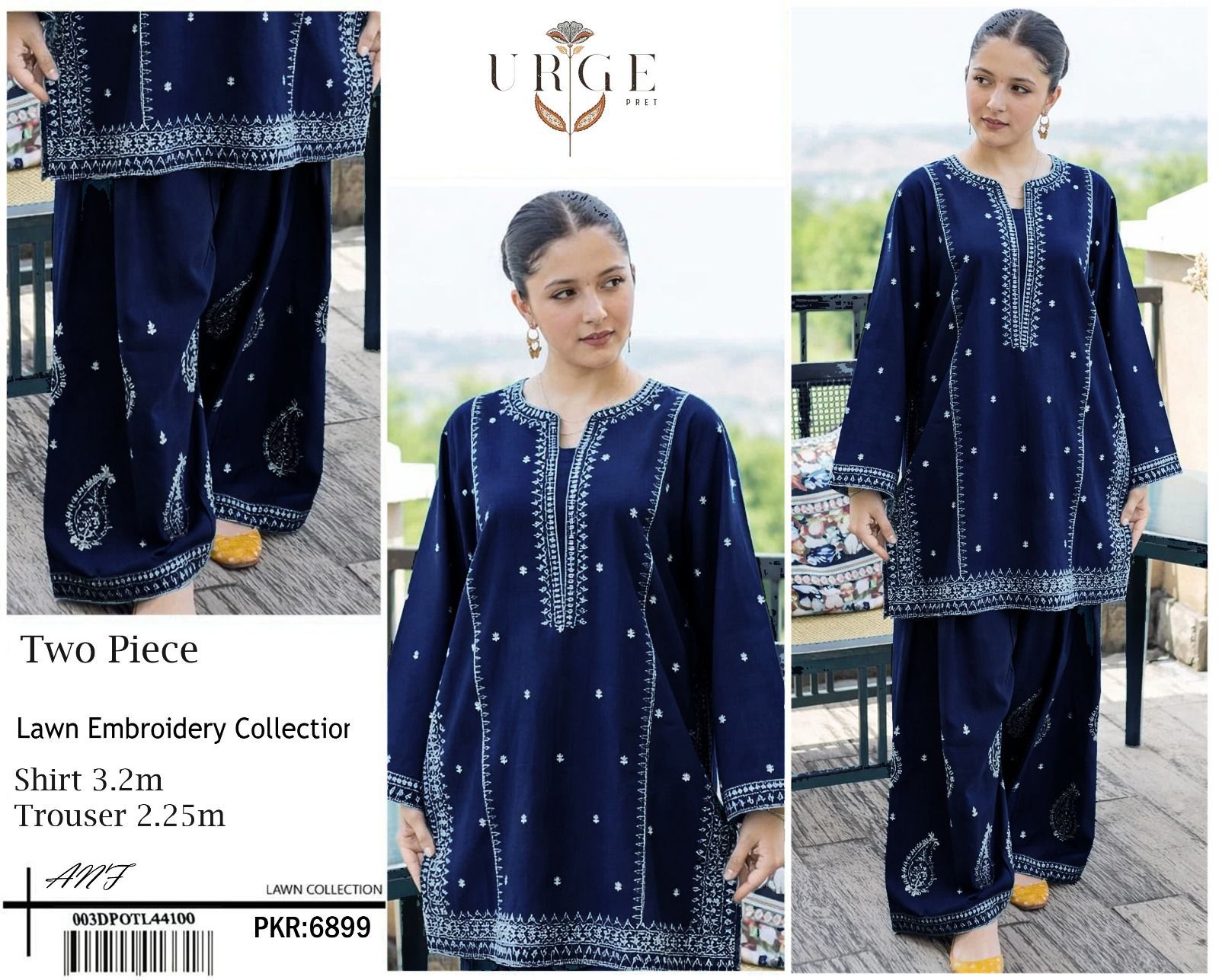 URGE Premium Lawn 2-Piece Collection