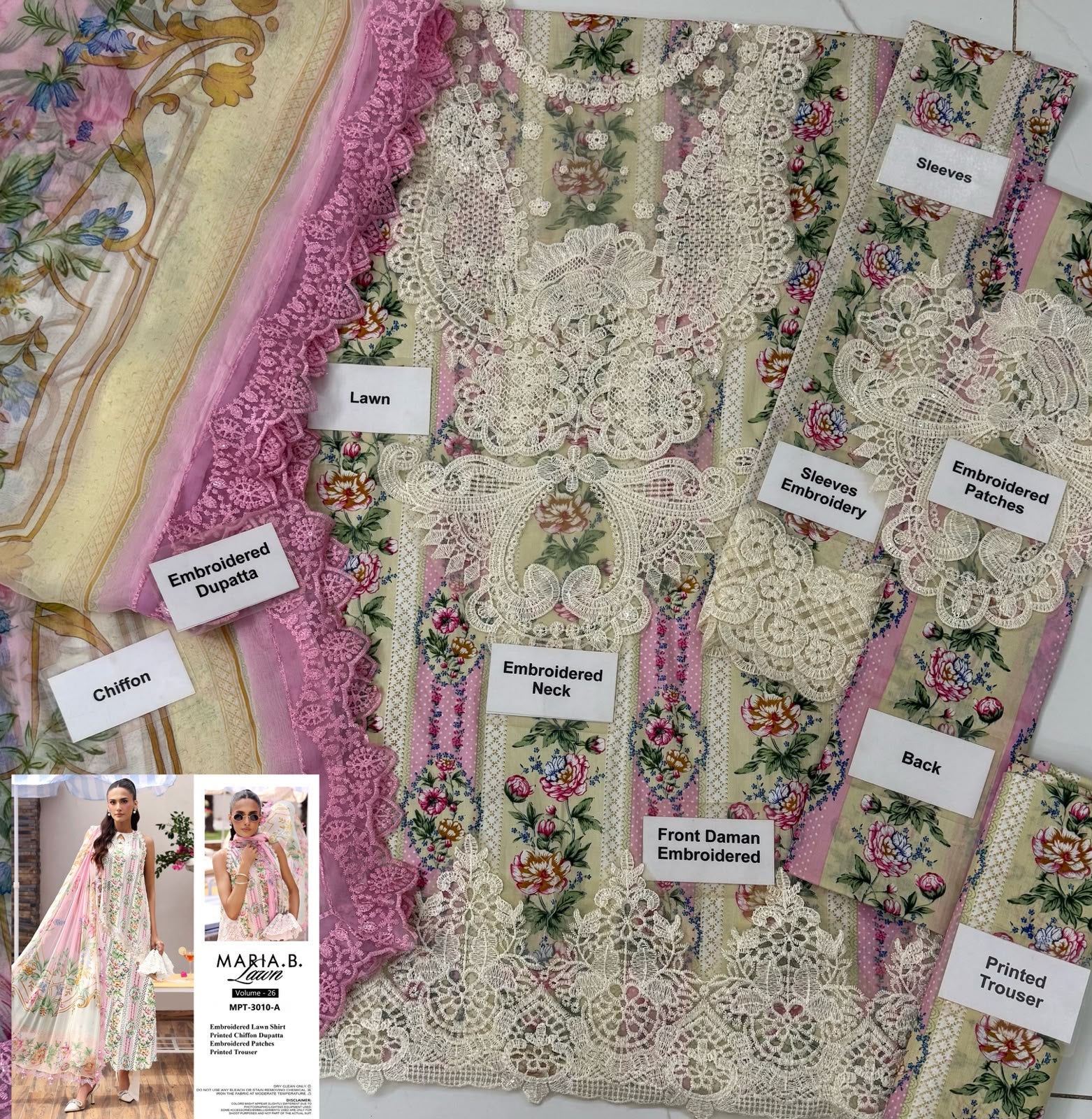 MARIA.B Premium  Lawn